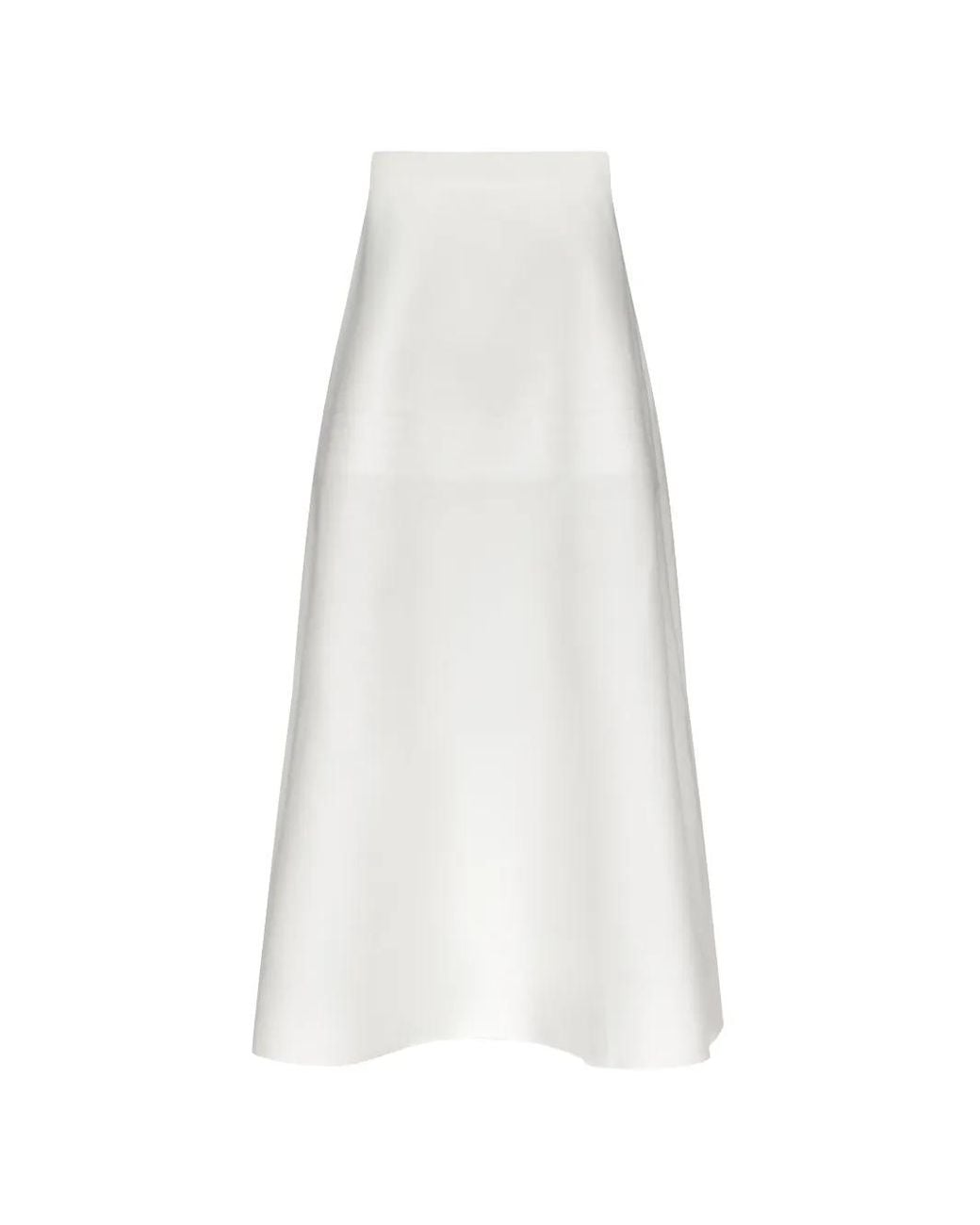 FFORME White Deeta A-Line Skirt
