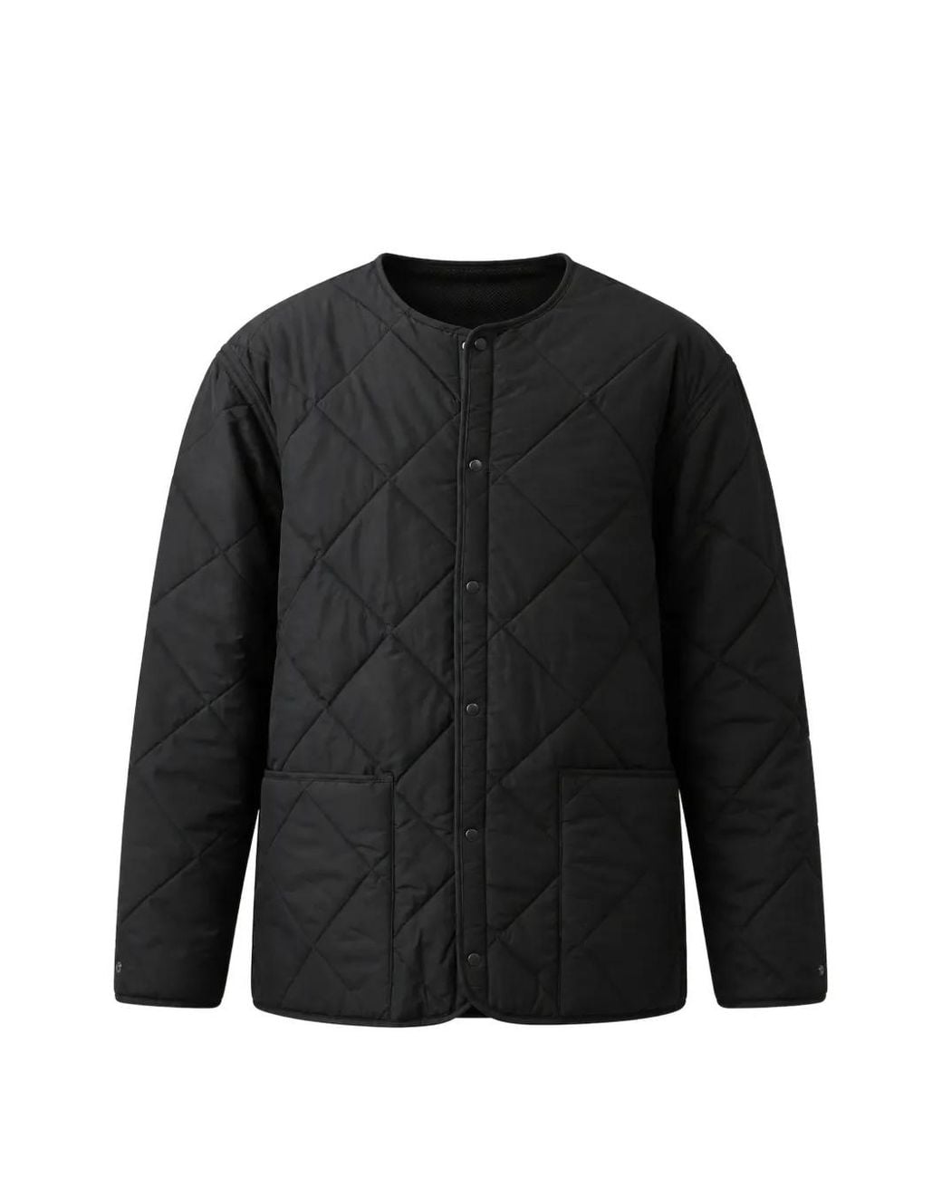 Barbour Black X Kaptain Sunshine Quilted Jacket for men