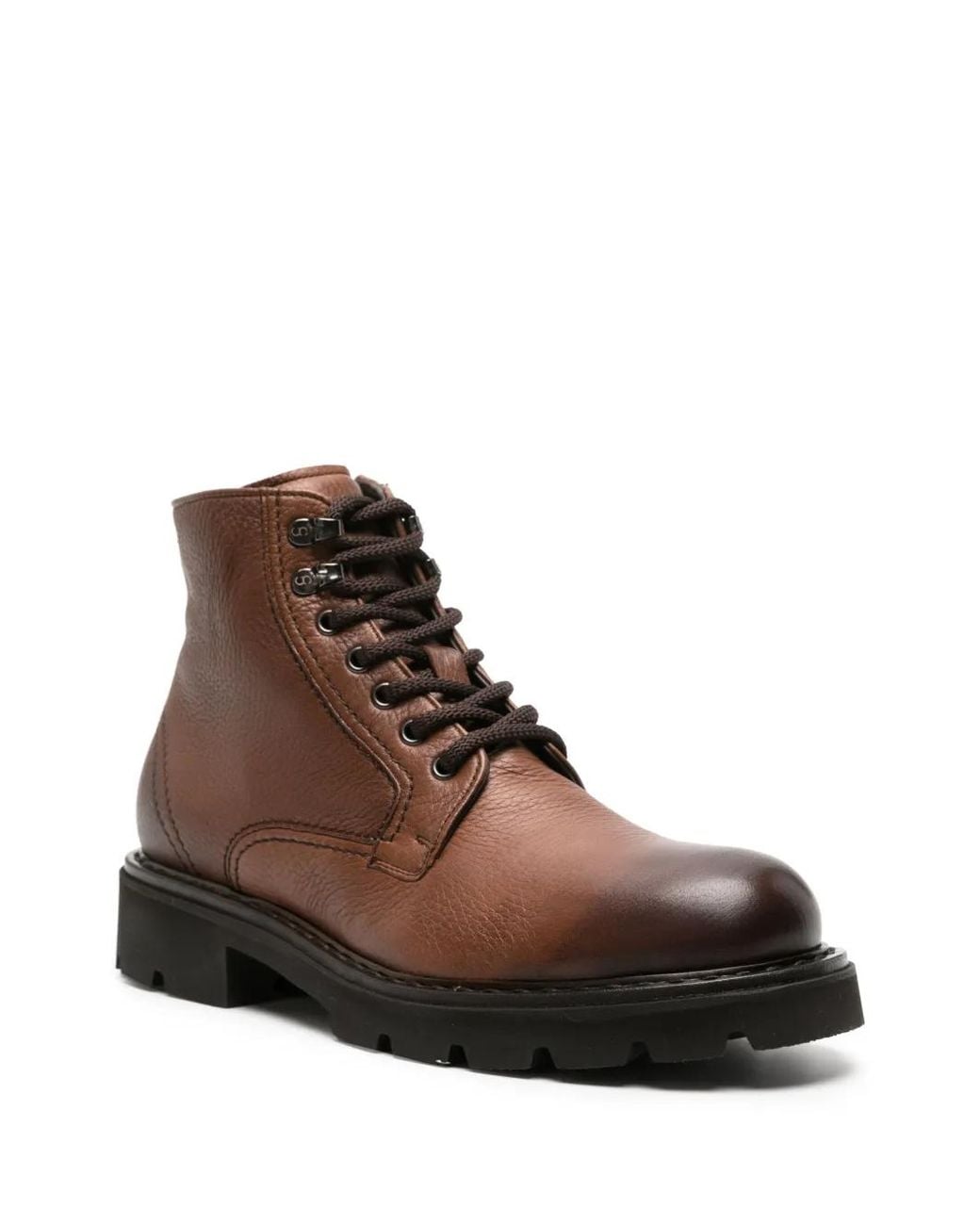 Casadei Brown Beatles Anticato Booties for men