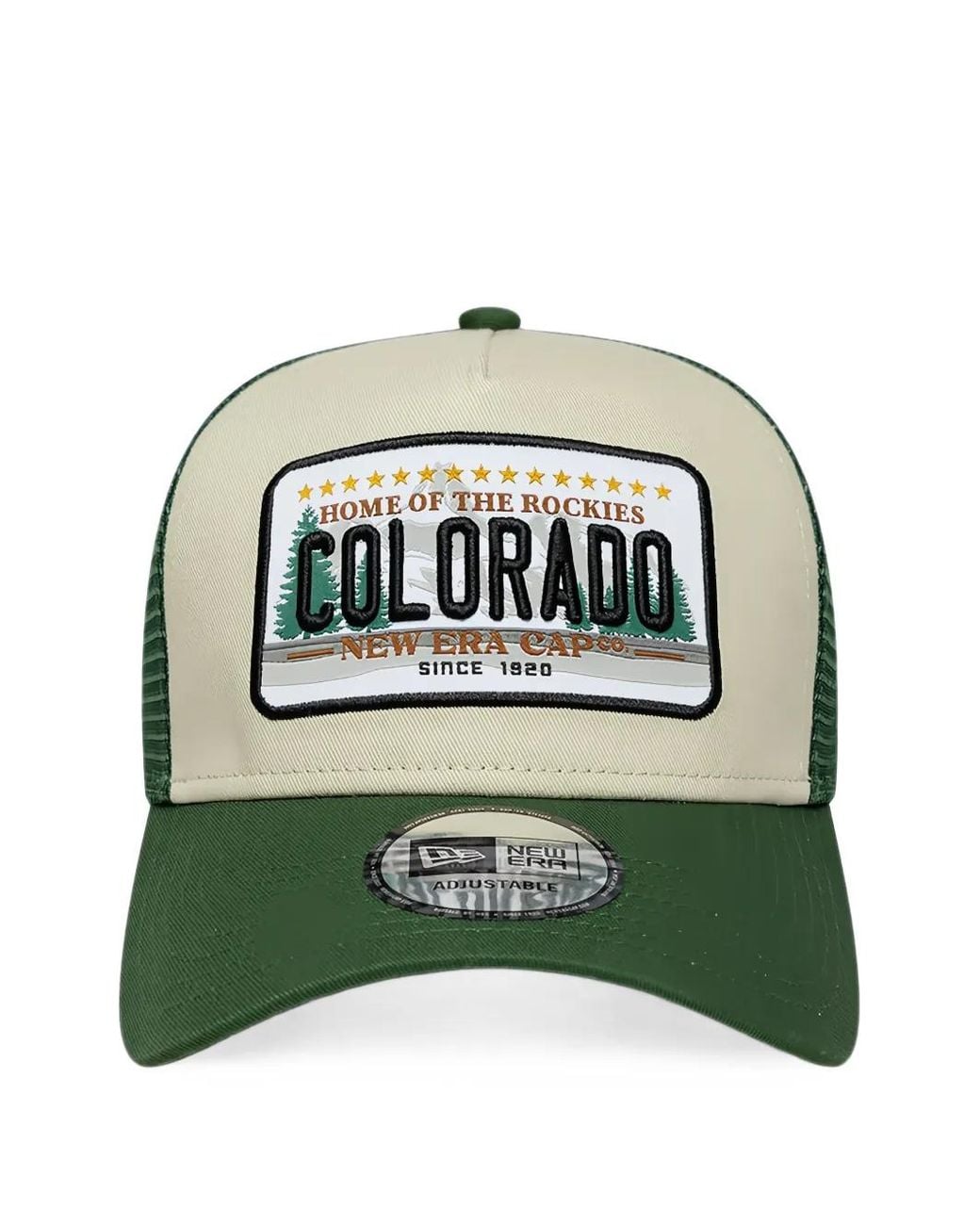 KTZ Green Licence Plate Trucker Cap for men