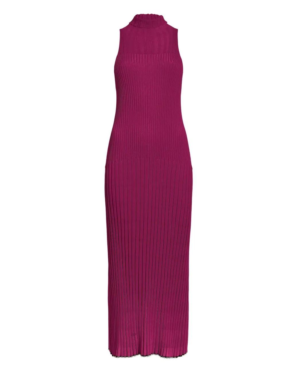 Proenza Schouler Purple Maia Dress