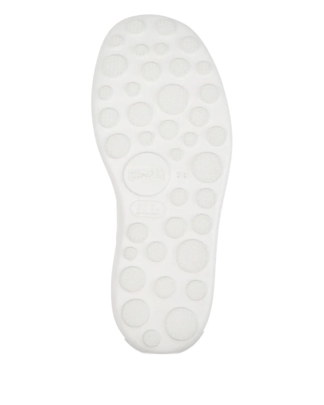 Camper White Pelotas Flota Crossover Leather Sandals
