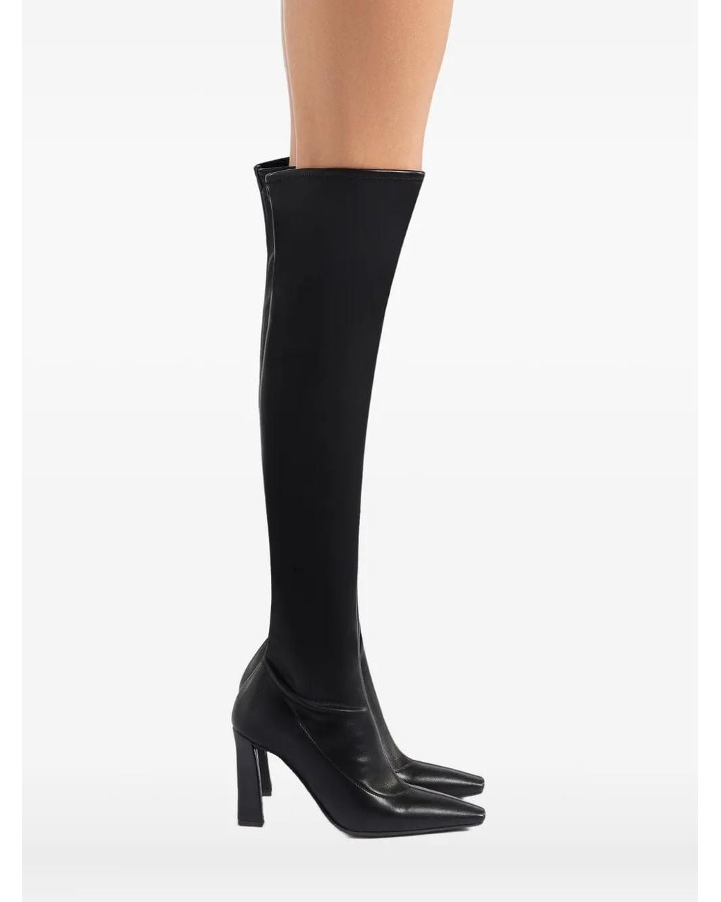 Giuseppe Zanotti Black Janiee Stretch 90 Boots