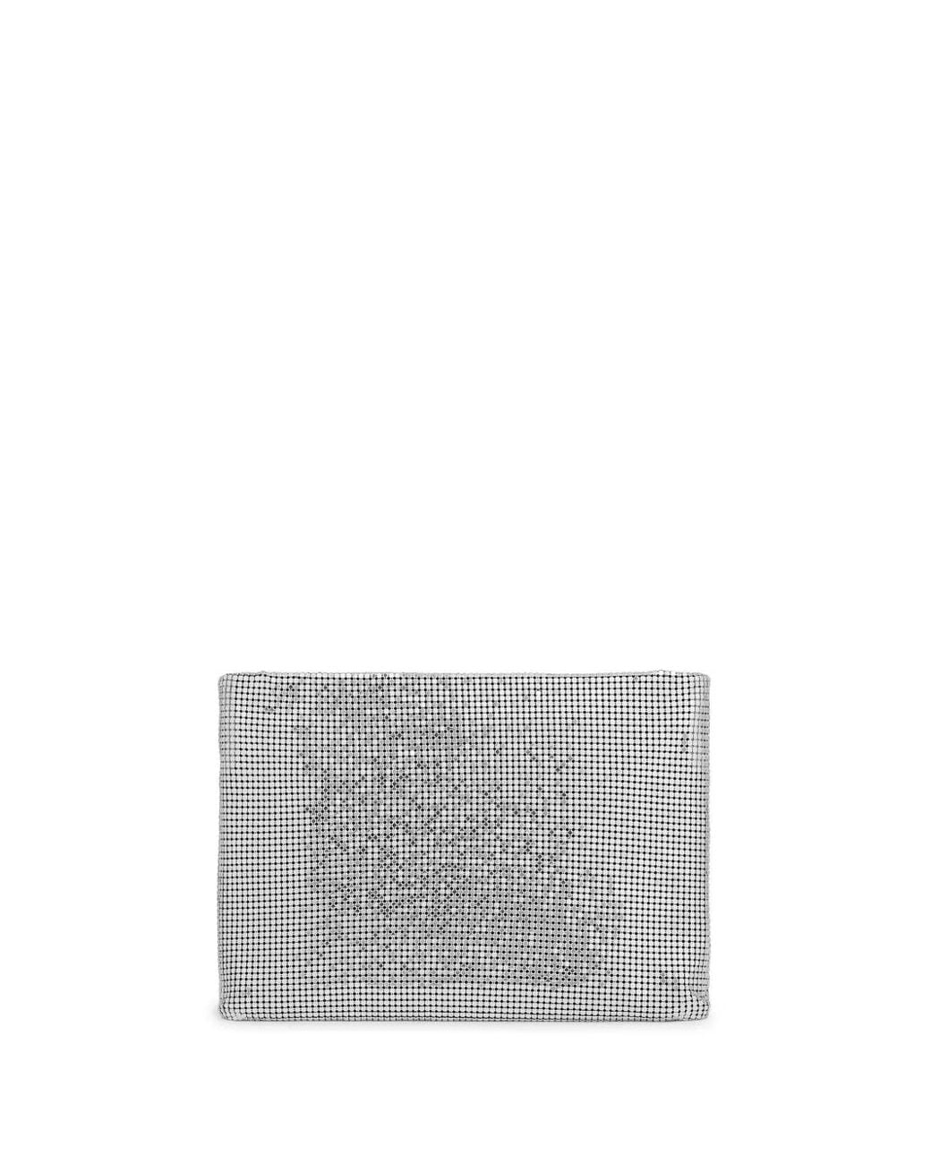 Rabanne Gray Mesh Pouch