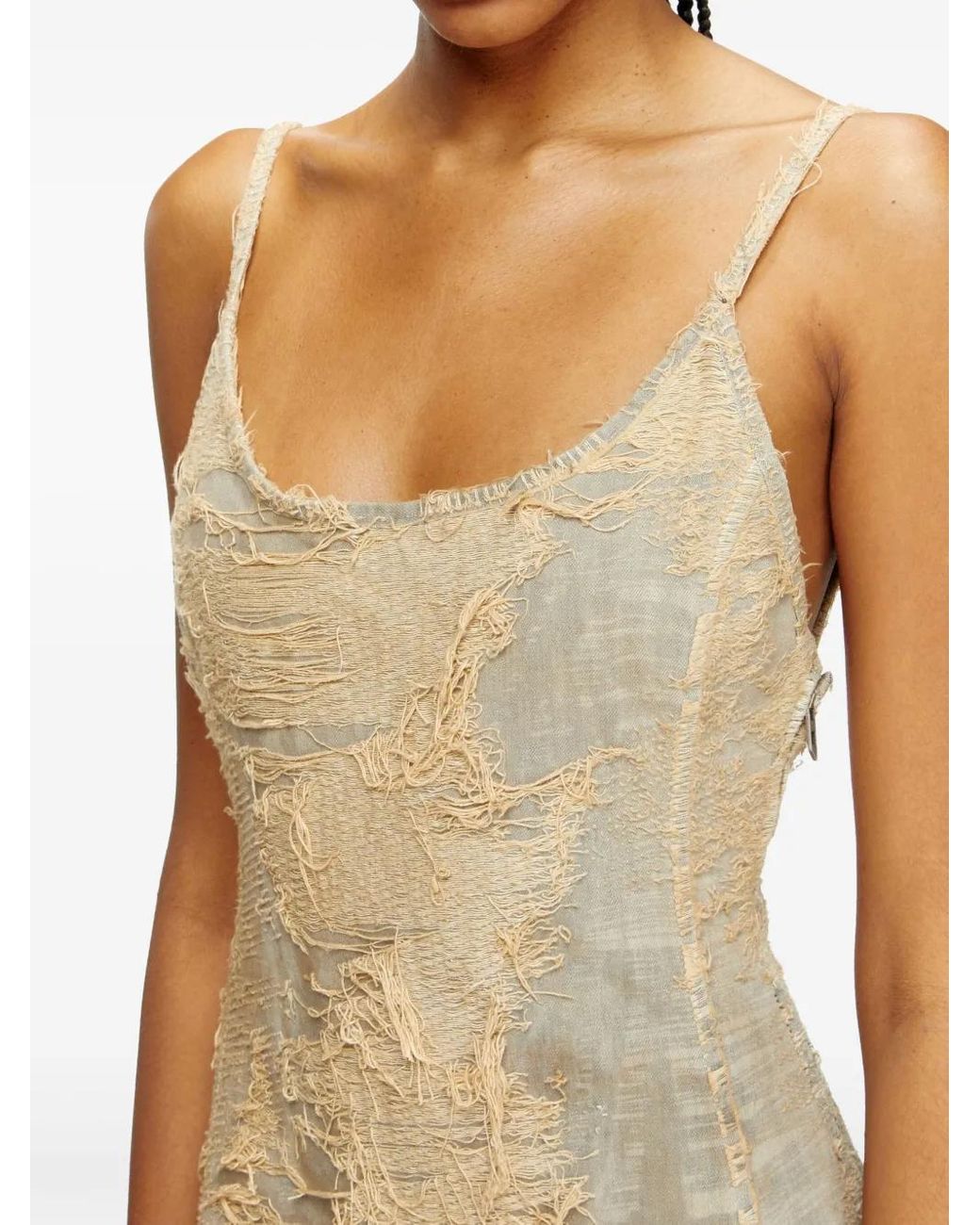 DIESEL Natural De-Vera Fsg Fitted Dress