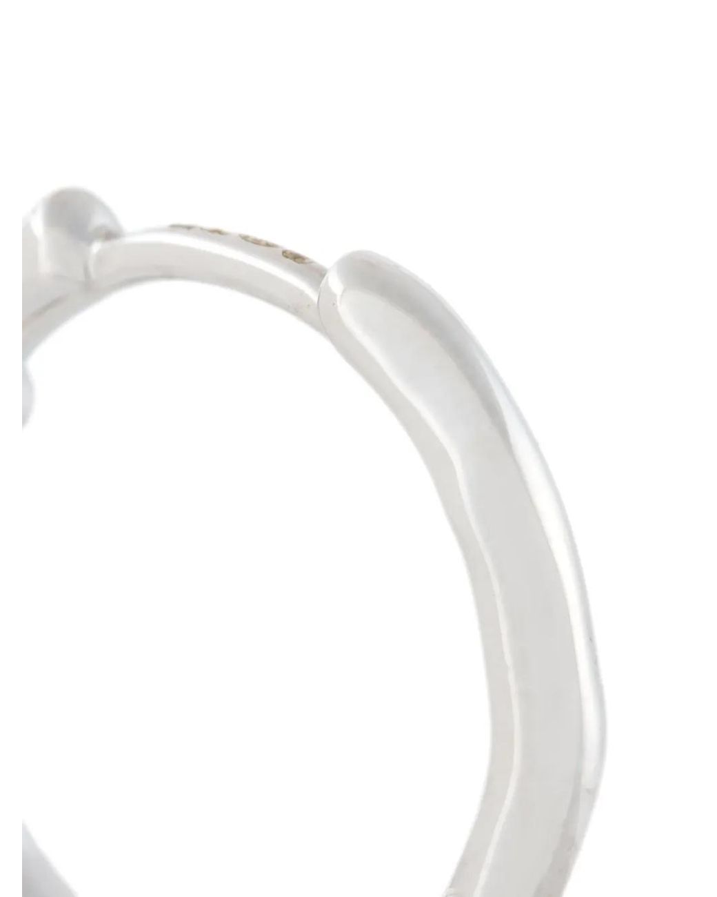 Shaun Leane Metallic 'cherry Branch' Diamond Hoop Earrings