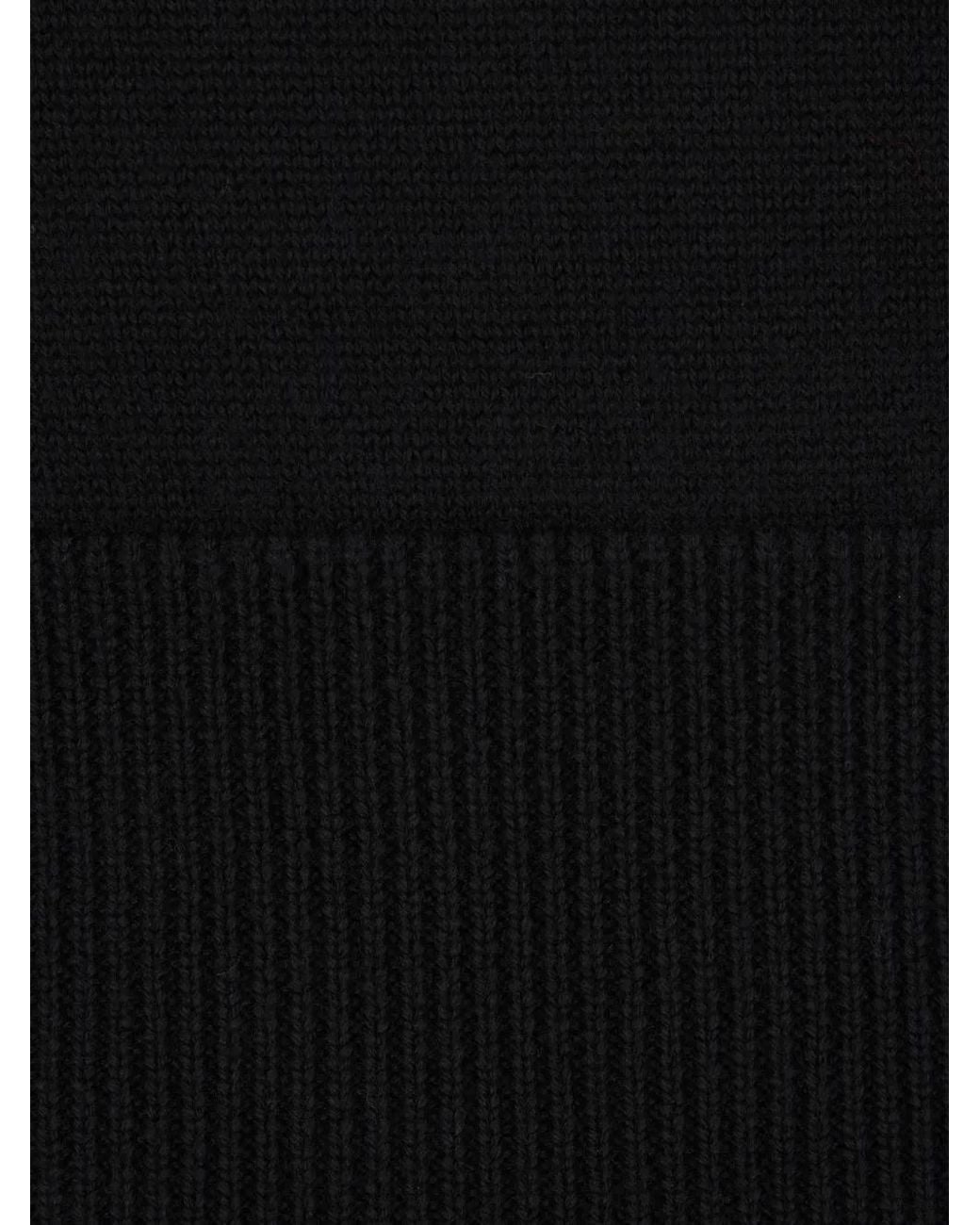 Vivienne Westwood Black Orb-Intarsia Wool Sweater