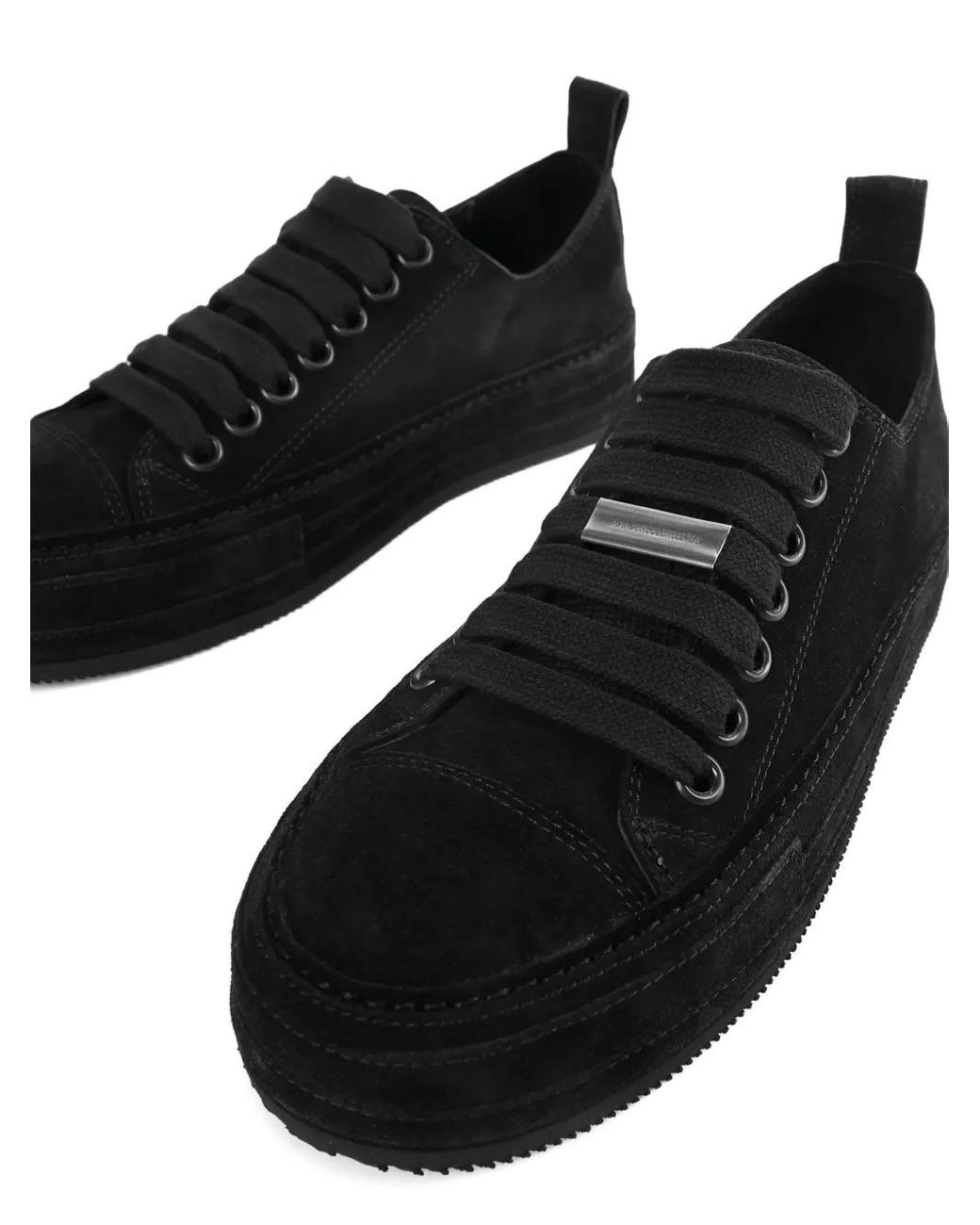Ann Demeulemeester Black Nono Sneakers for men