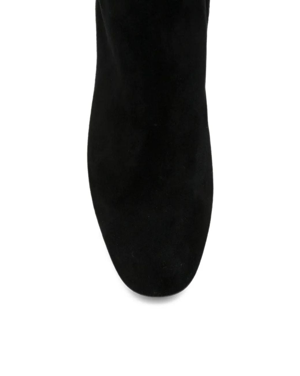 Baldinini Black Chain-Link Suede Boots