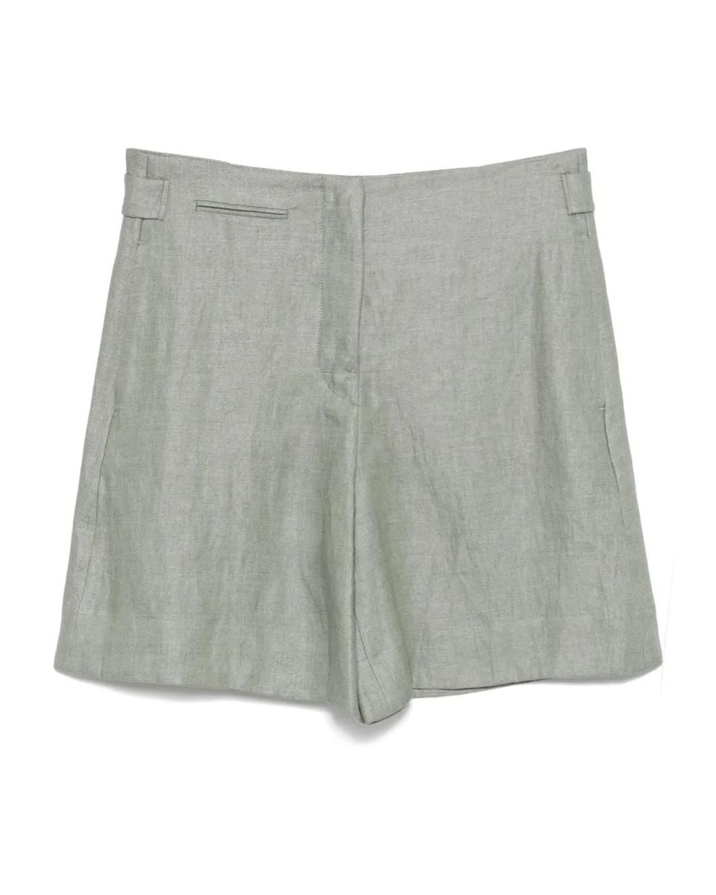 Short Gabry Incotex en coloris Gray