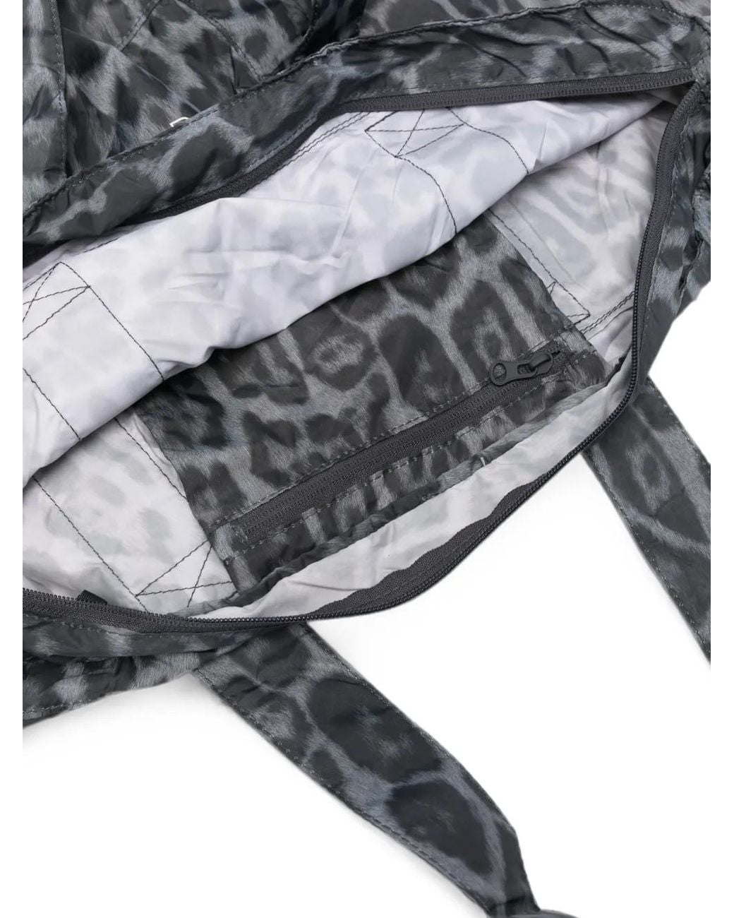 Adidas By Stella McCartney Black Printed Tote Bag