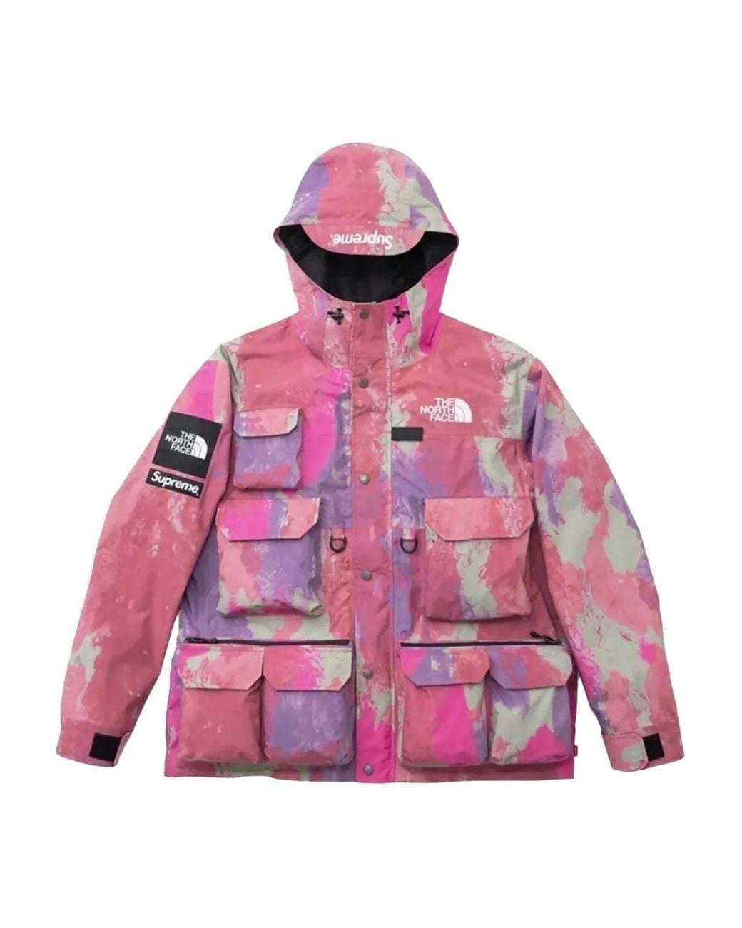 Supreme X The North Face Cargo Jacket in Pink for Men | Lyst UK