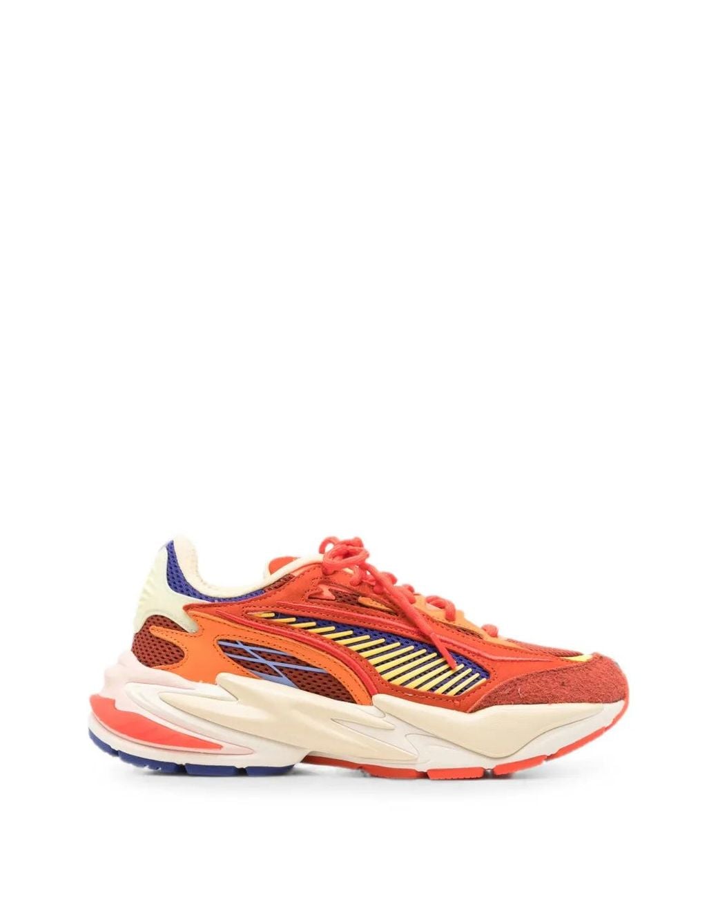 PUMA Red Rs Surge Lace-Up Sneakers