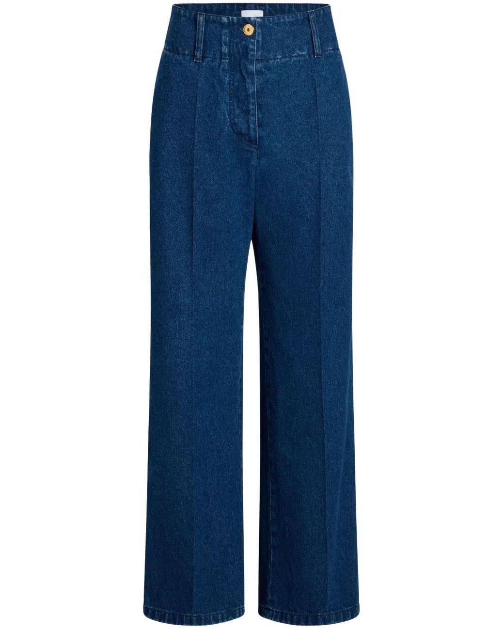 Patou Blue Wide-Leg Jeans