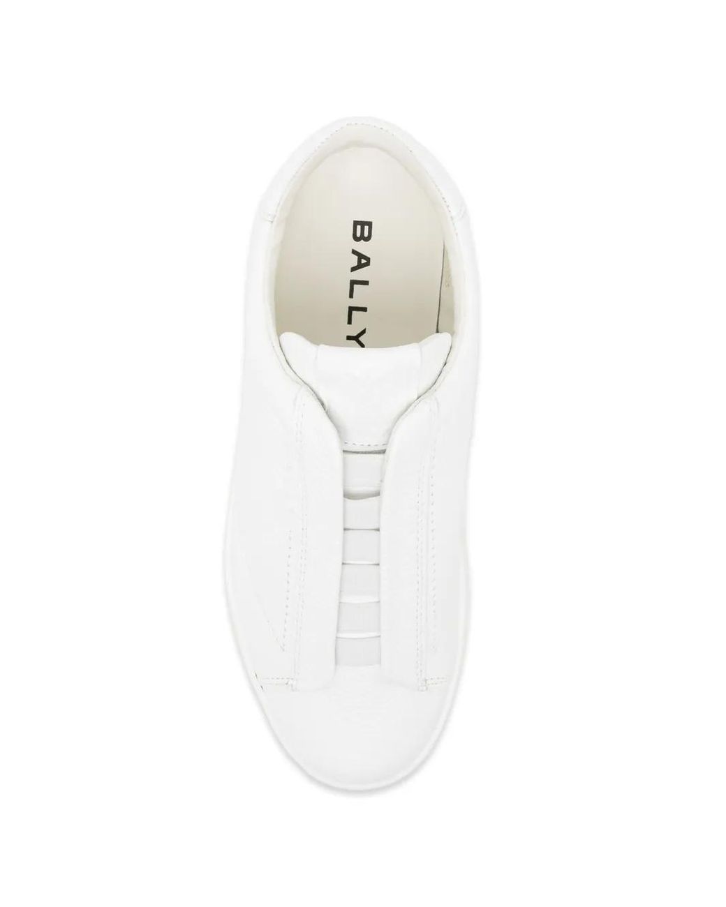 Bally White Romy Trainers