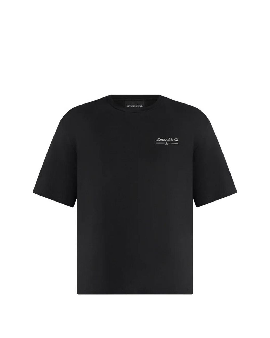 Manière De Voir Black Kian Circuit De Monaco Cotton T-Shirt for men