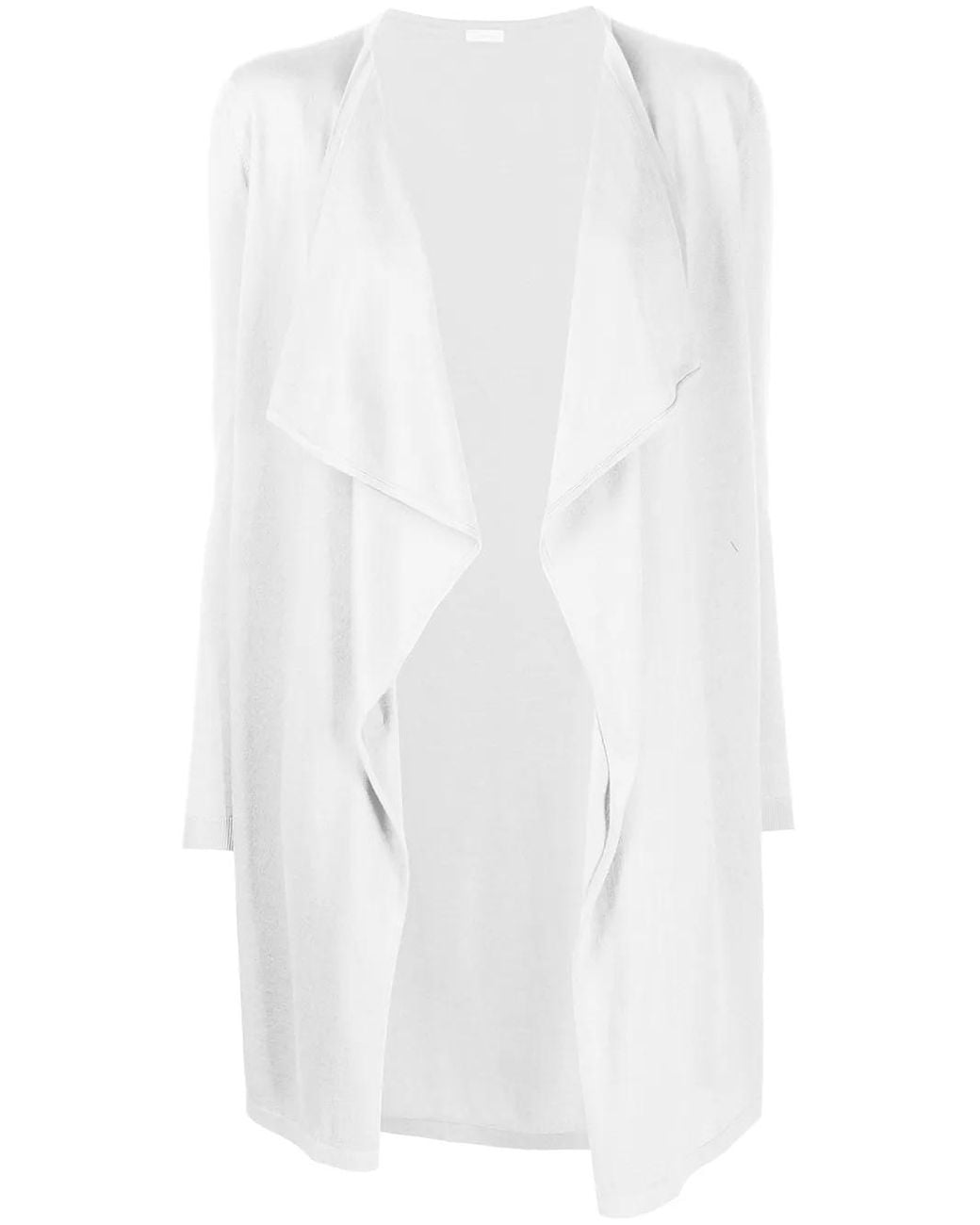 Malo White Waterfall Cardigan