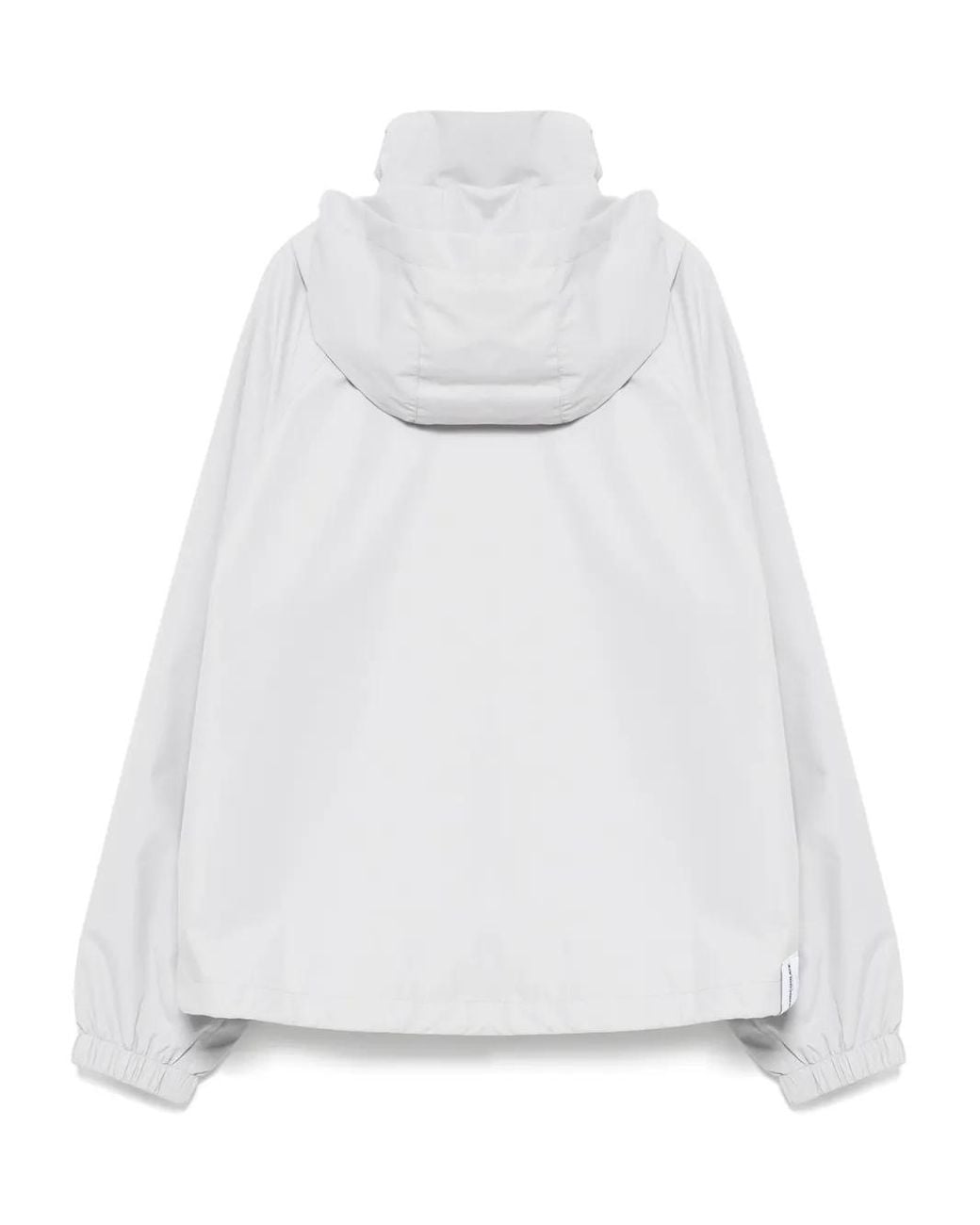 Chocoolate White Logo-Patch Jacket