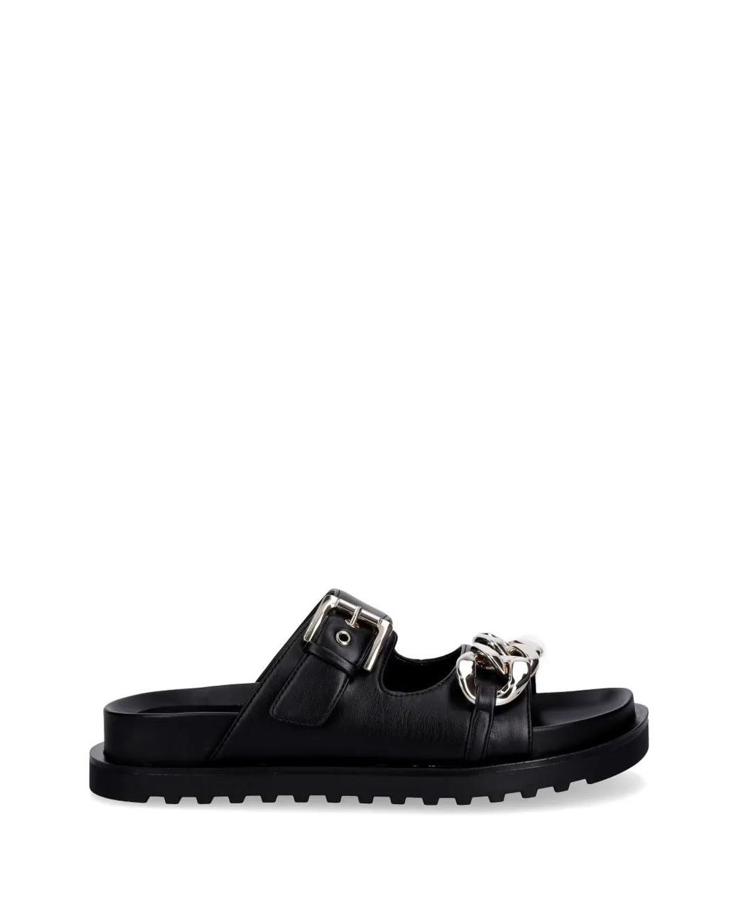 Guess Black Fatema Buckle-Strap Sandals