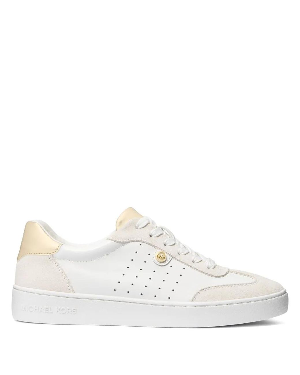MICHAEL Michael Kors White Scotty Sneakers