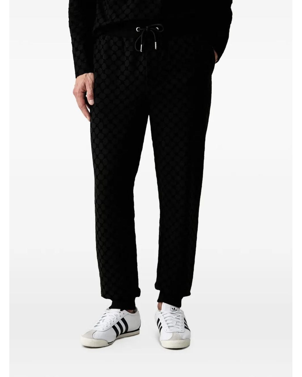 Joop! Black Pantalon À Motif Monogrammé for men