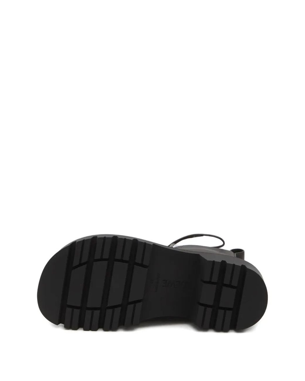 Loewe Black Lace-Up Ankle Boots for men