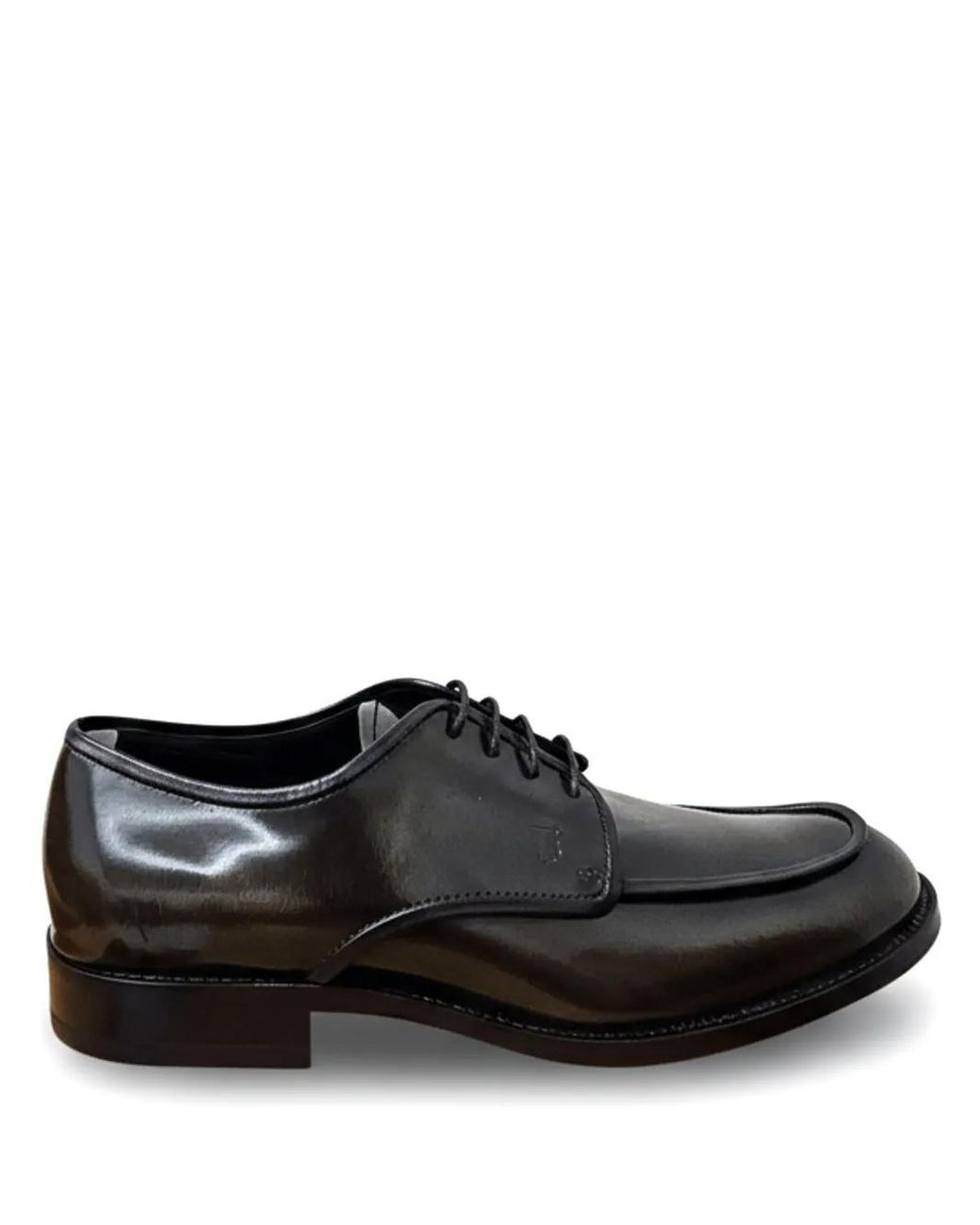Derby Stringate di Tod's in Black da Uomo