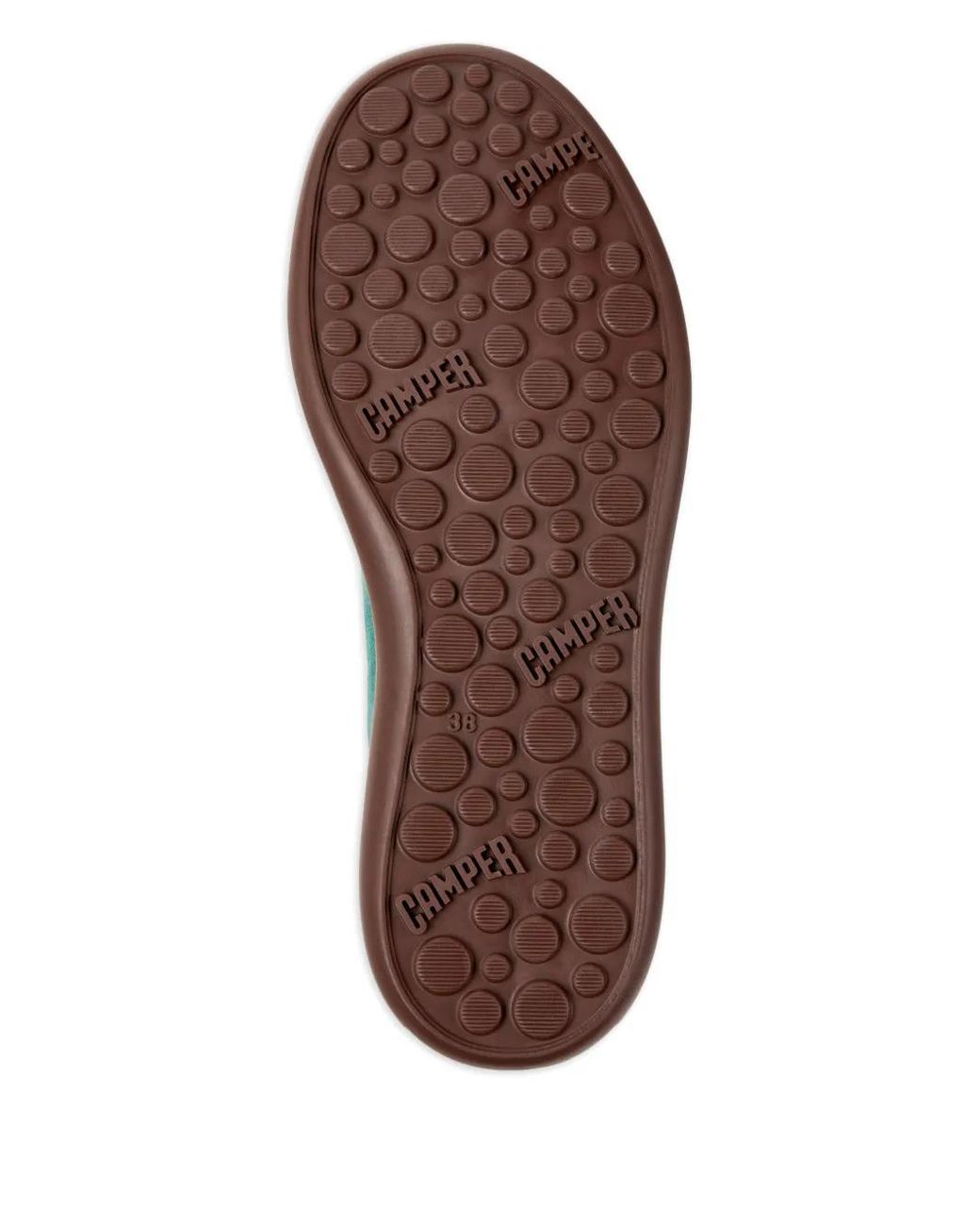Camper Green Pelotas Soller Leather Sneakers