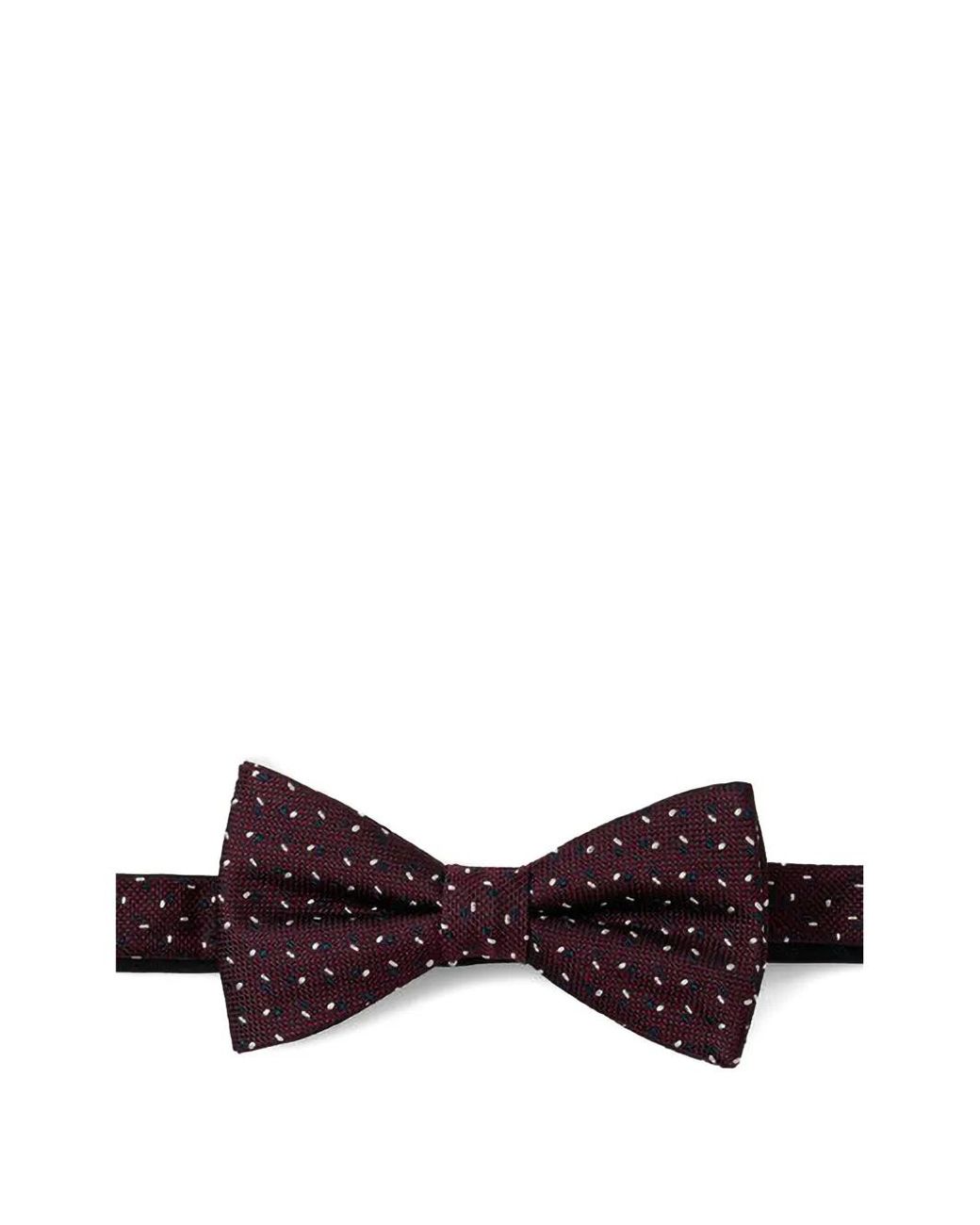 Joop! Brown Micro-Patterned Bow Tie for men