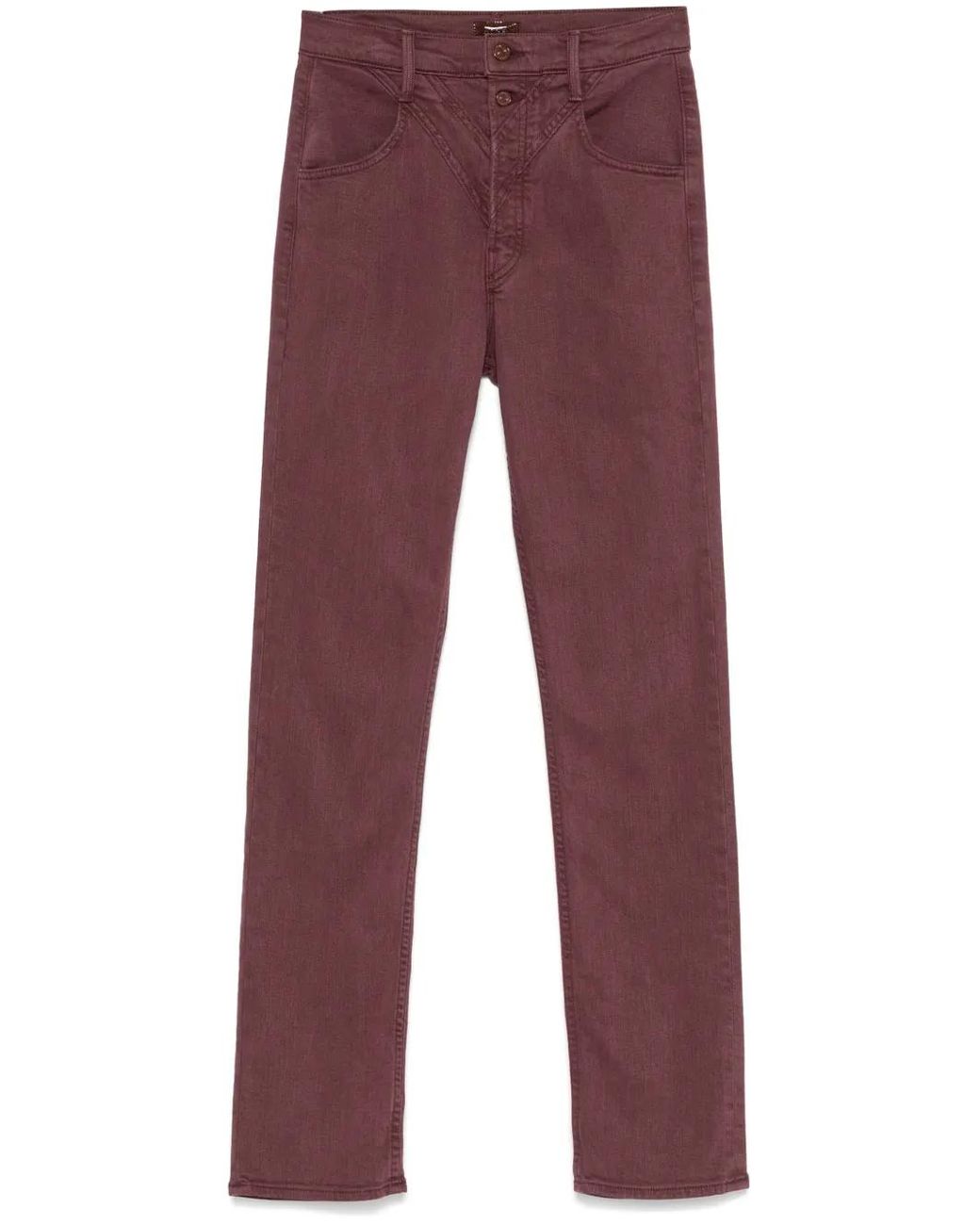 Mother Red The Rocky Rider Skimp Trousers