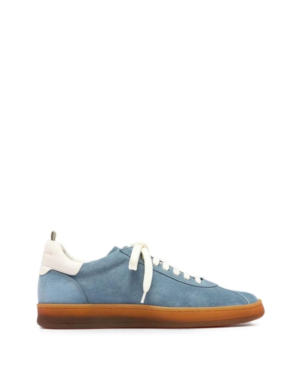 Officine Creative Blue Ginnasio 101 Suede Sneakers