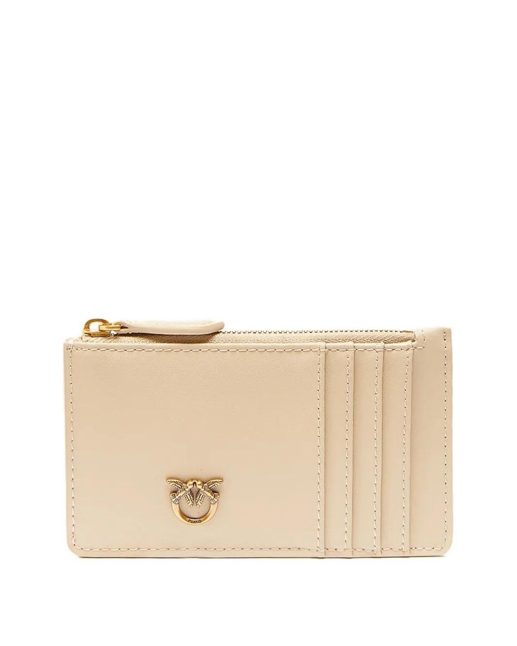 Pinko Natural Zipped Cardholder