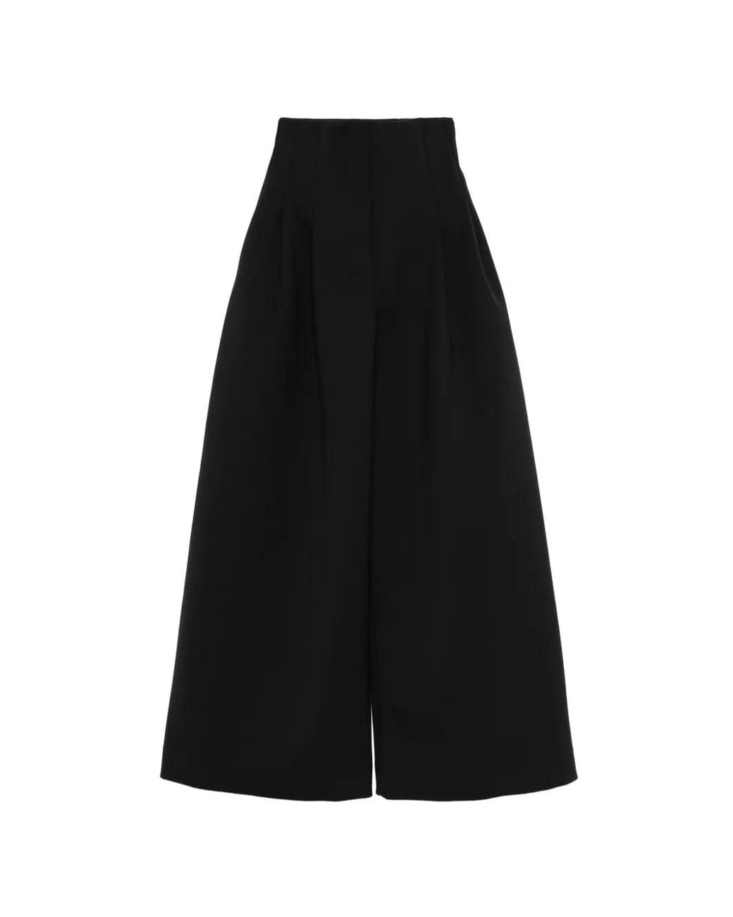 Jacquemus Black The Souro High-Waisted Pleated Trousers