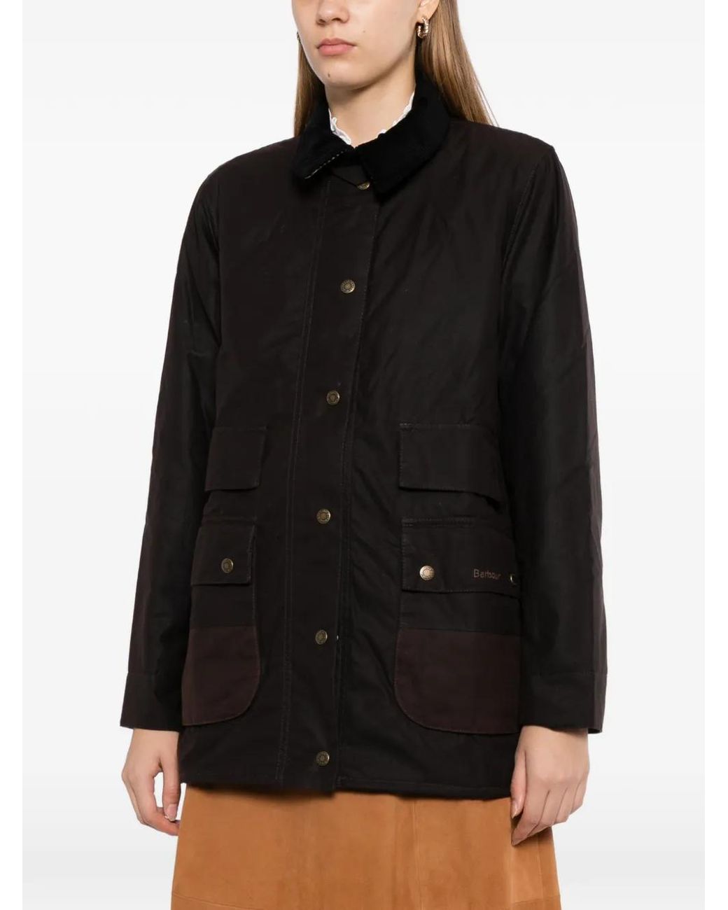 Barbour Black Modern Border Jacket