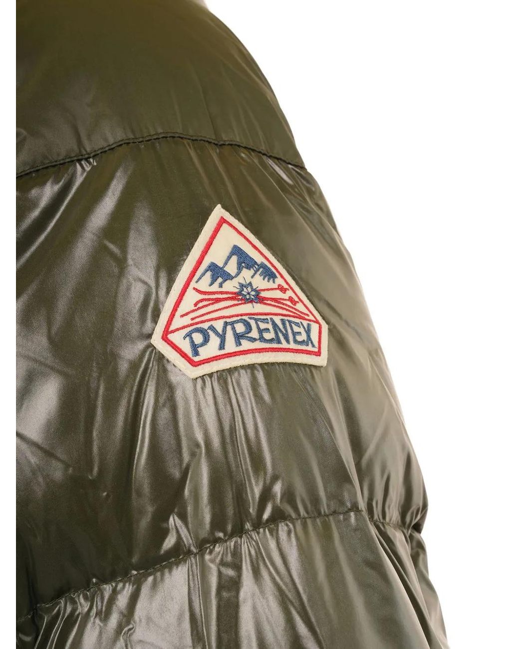 Pyrenex Green Hooded Padded Jacket