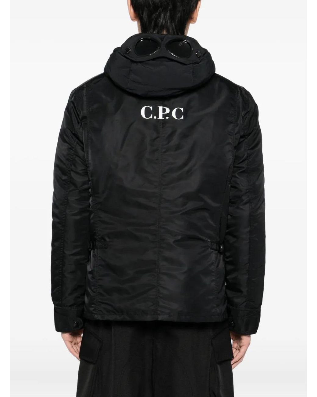 Junya Watanabe Black X C.P. Company Hooded Jacket for men