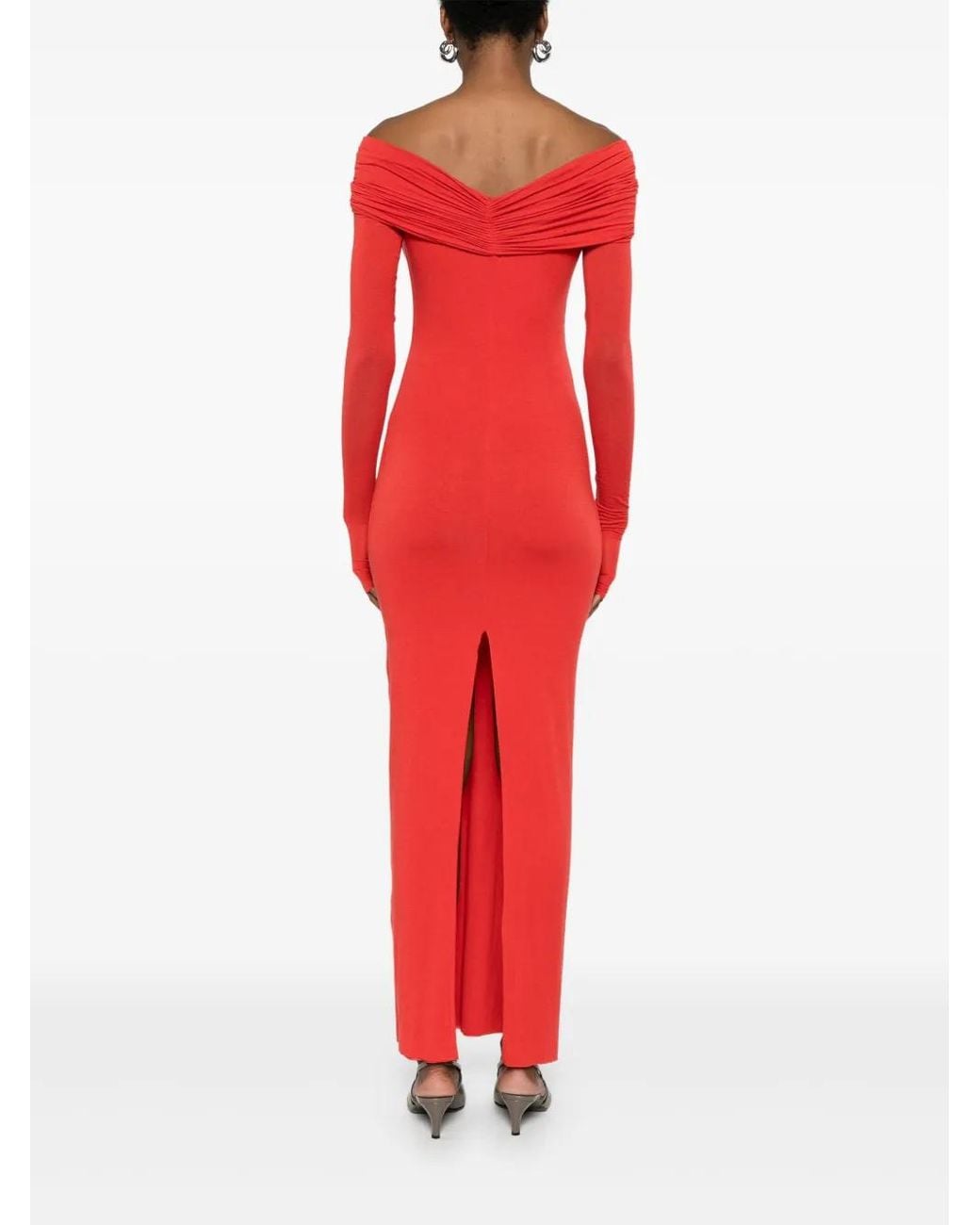 MANURI Amara Maxi-Jurk in het Red
