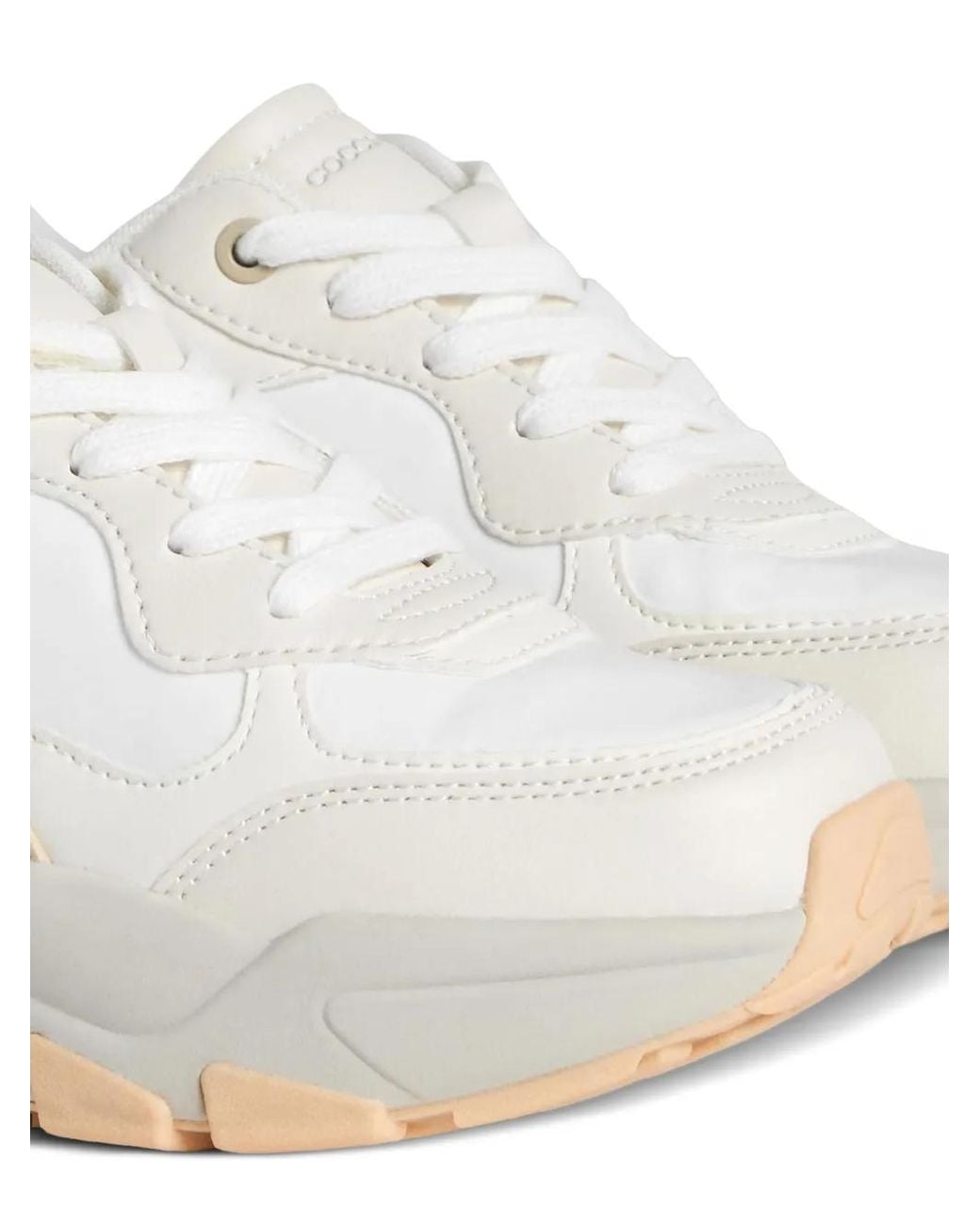 Coccinelle White C-Run 02 Panelled Sneakers