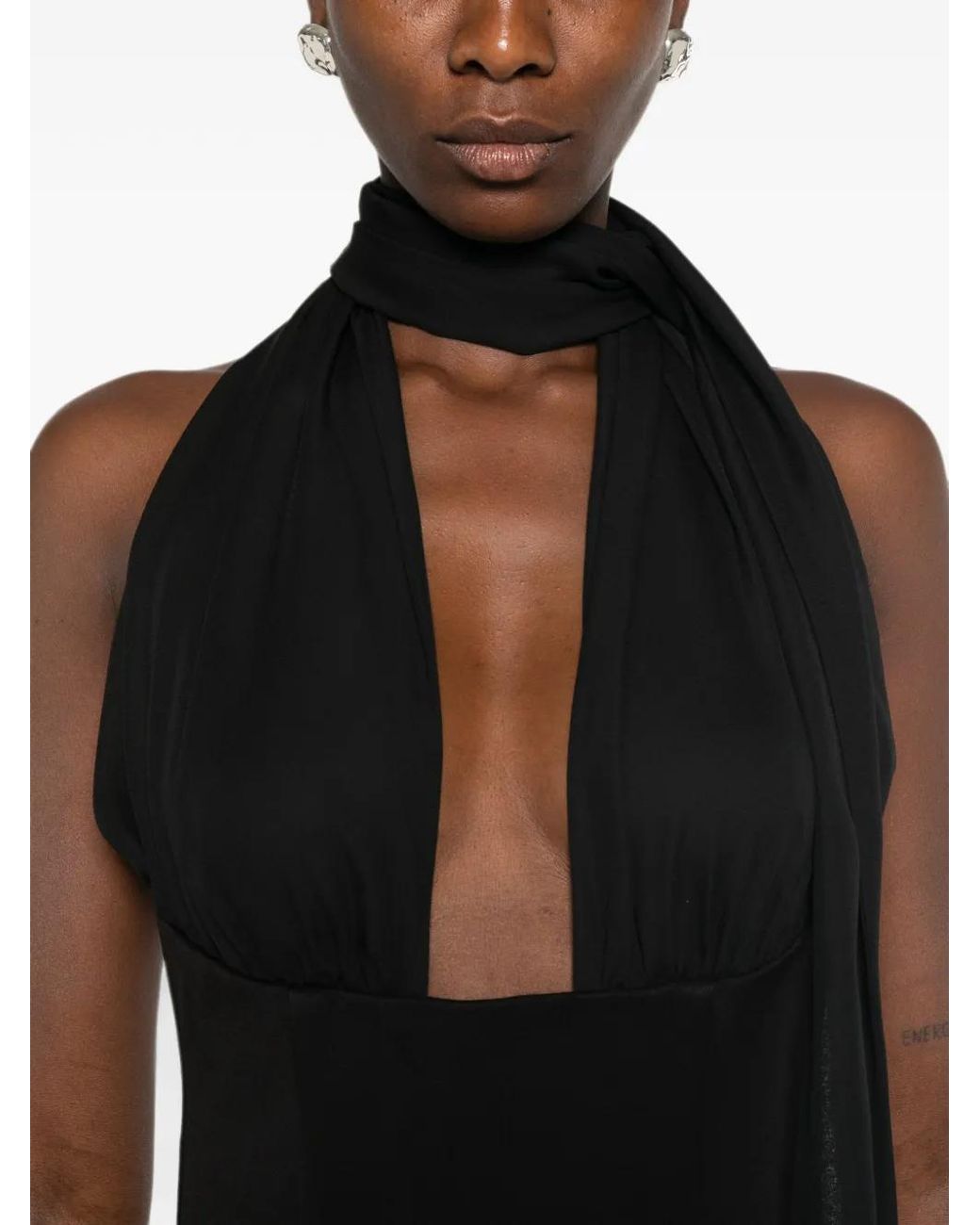 Vestiaire d'un Oiseau Libre Black Zip-Fastening Jumpsuit