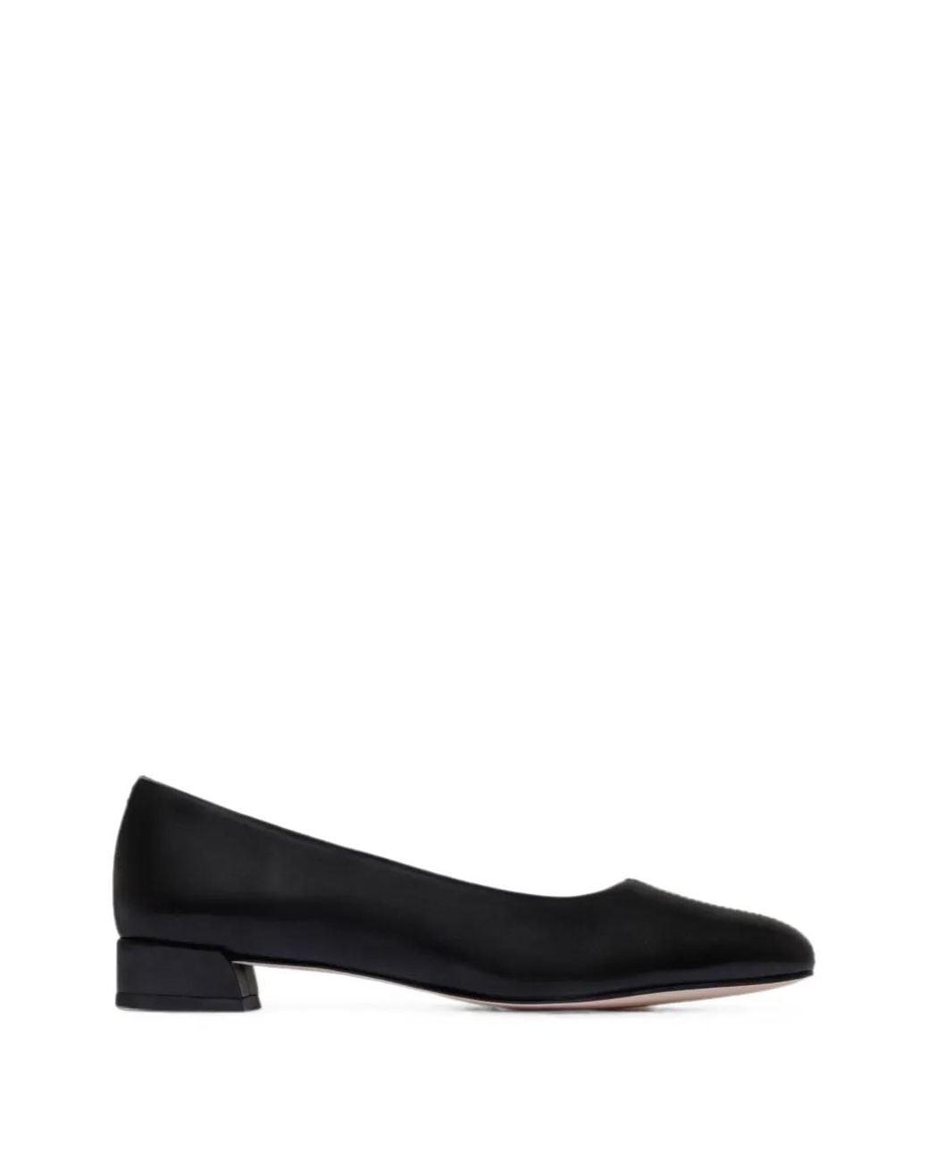 Bernardo Black Nero Seam-Detail Pumps