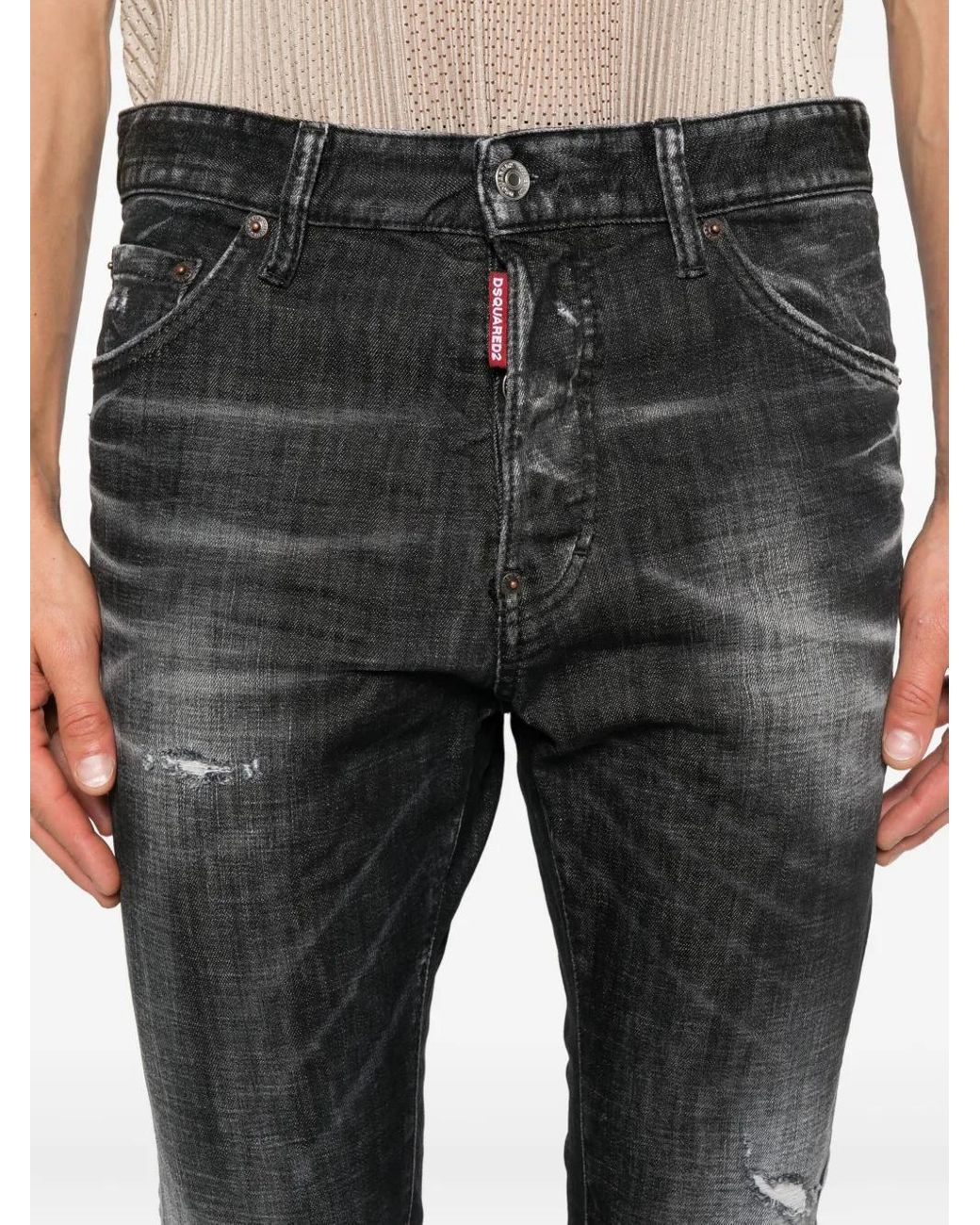 DSquared² Gray Jeans for men