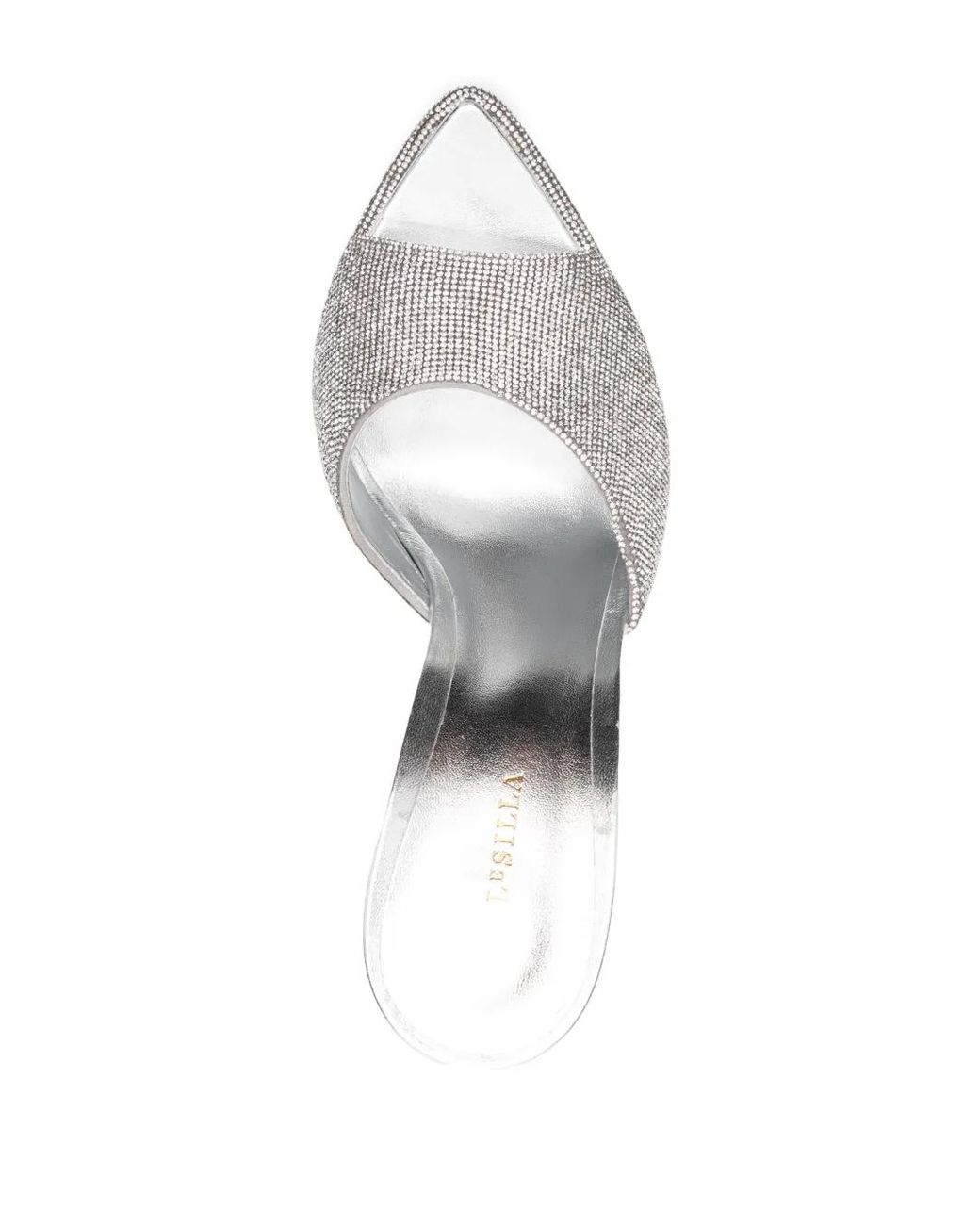 Le Silla White Nina 170Mm Platform Sandals