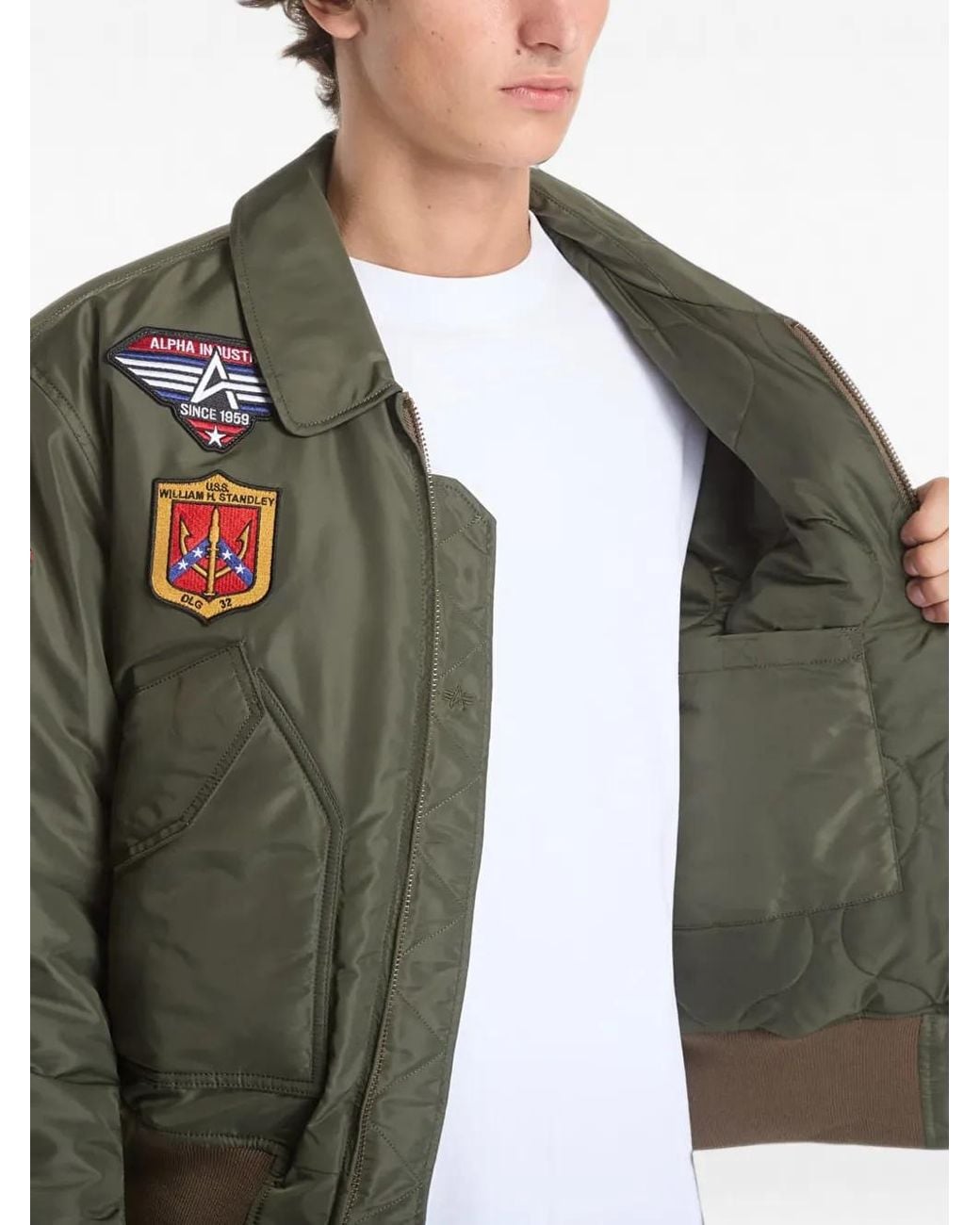 Alpha Industries Multicolor Veste Bomber Cwu-45/P Devils Brigade for men