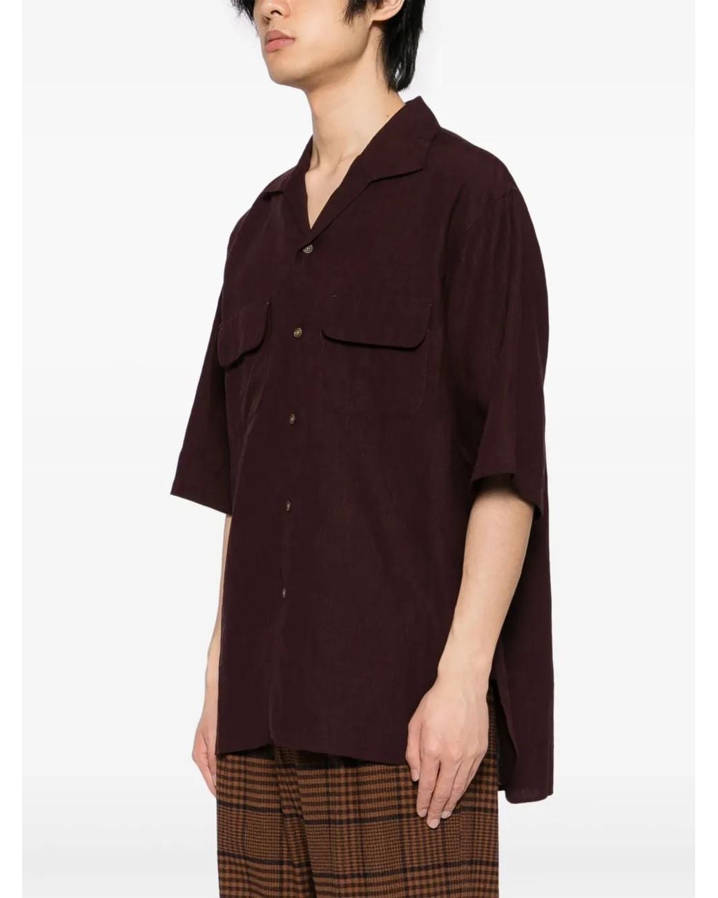 CALMLENCE Open-Collared Shirt for men