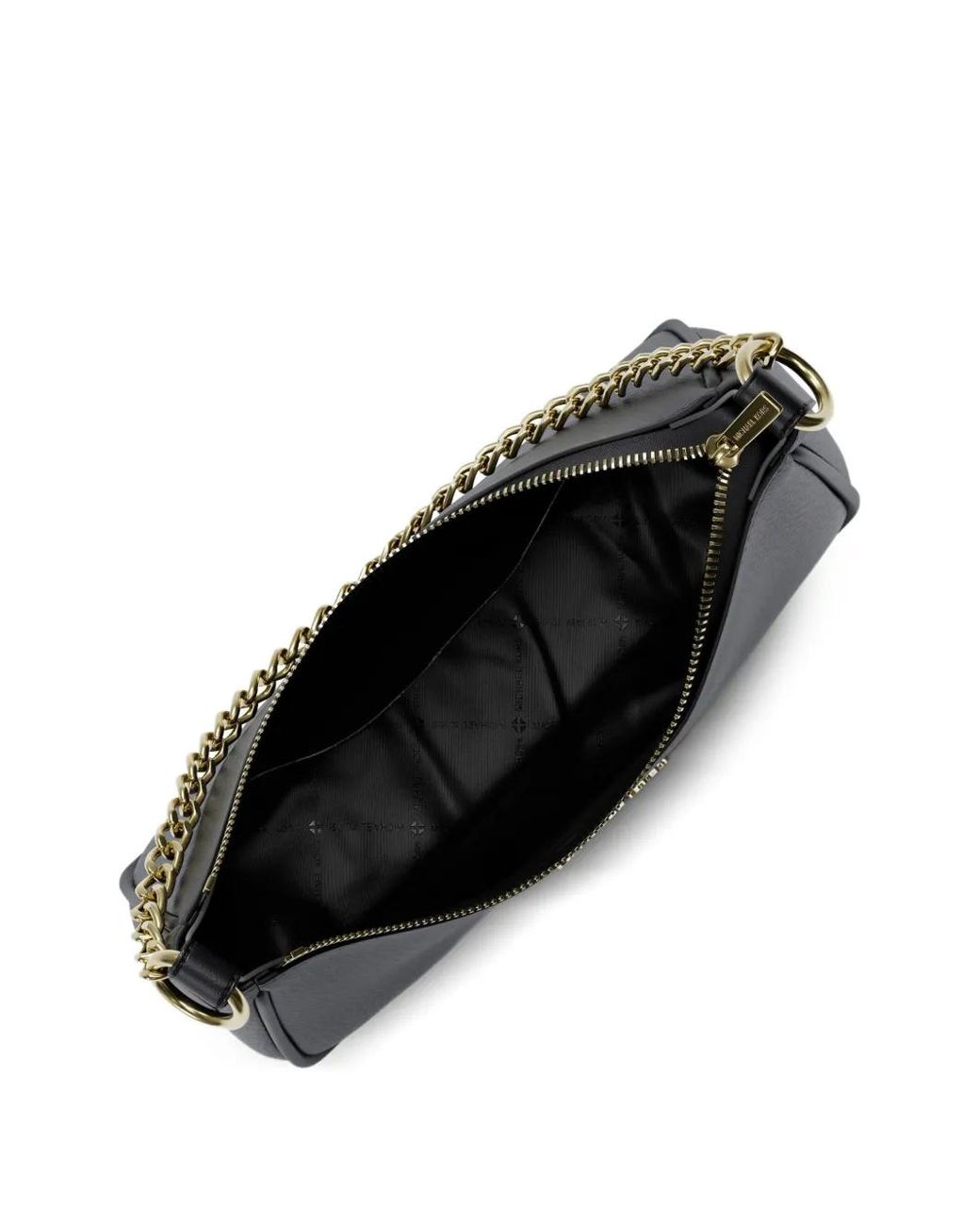 MICHAEL Michael Kors Black Jet Set Travel Chain-Link Cross Body Bag