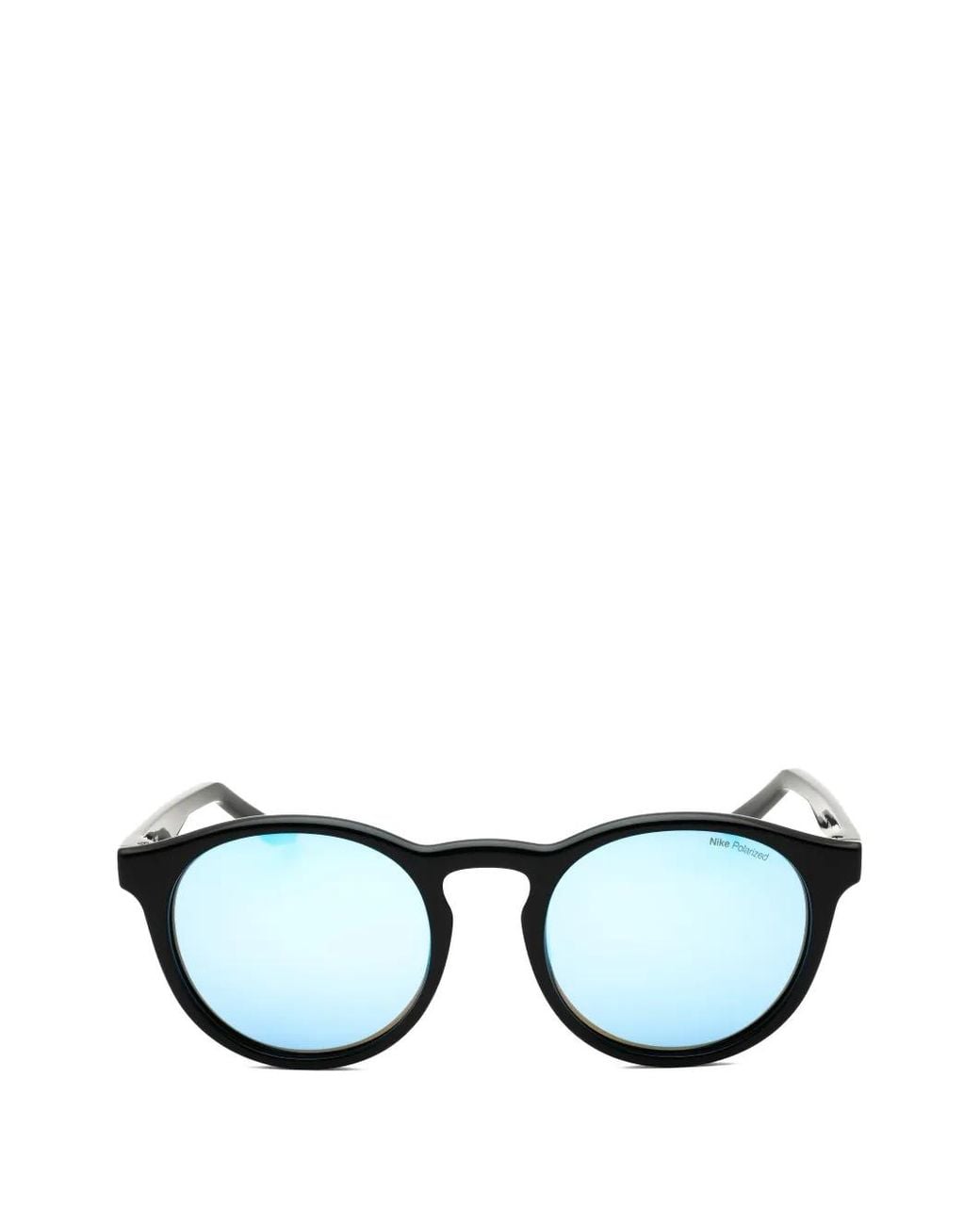 Nike Black Swerve Round-Frame Sunglasses