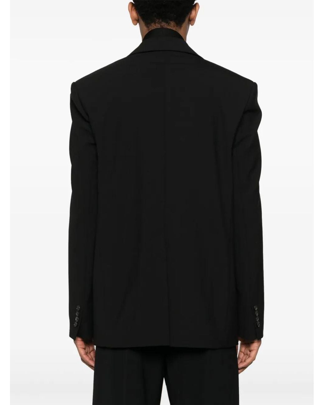 Y. Project Black Single-Breasted Blazer