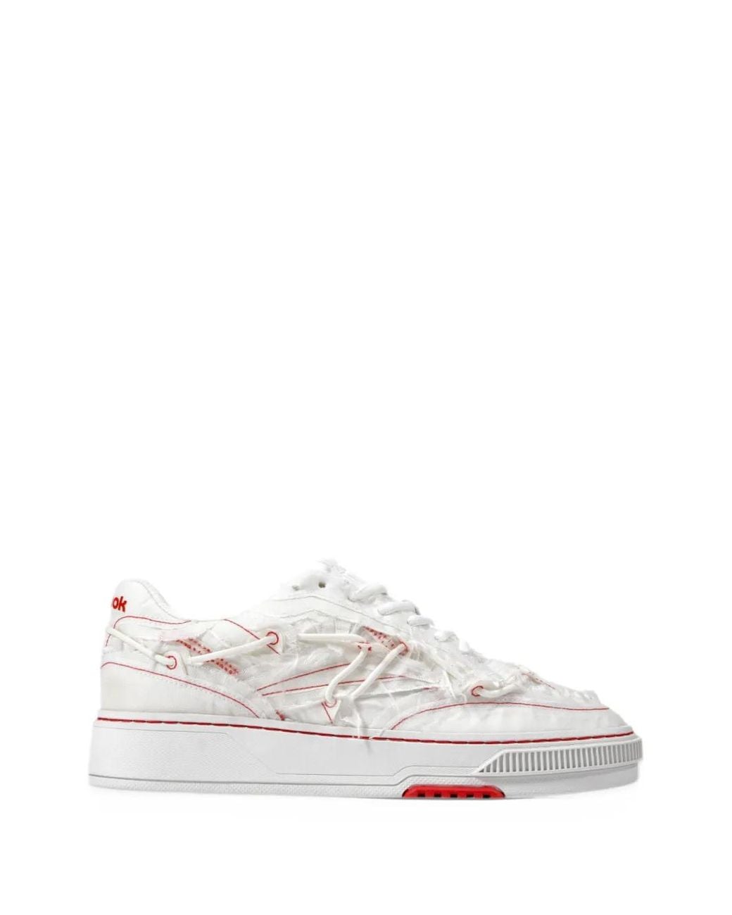Reebok White Kanghyuk Club C Sneakers for men