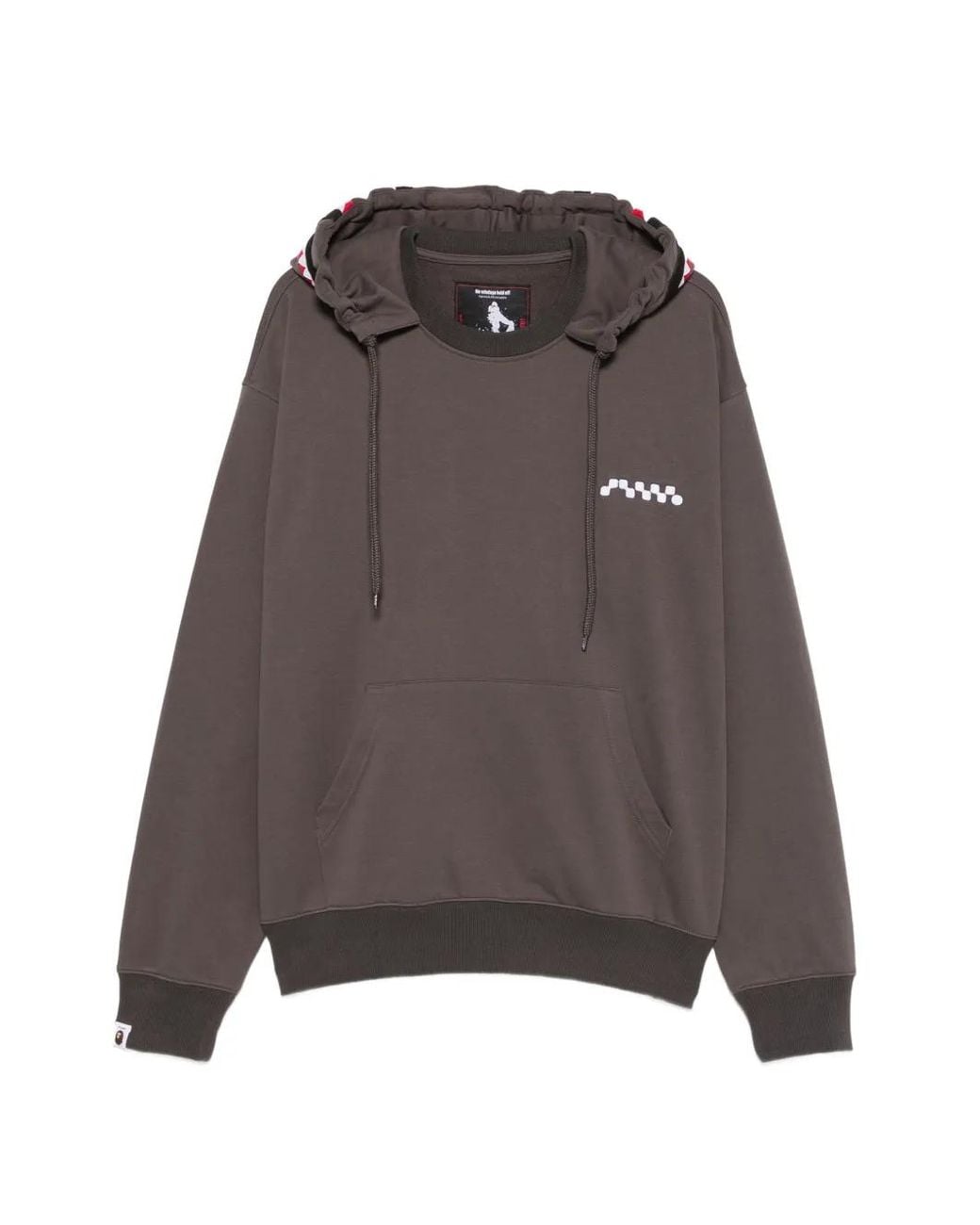 A Bathing Ape Brown Shark Hoodie for men