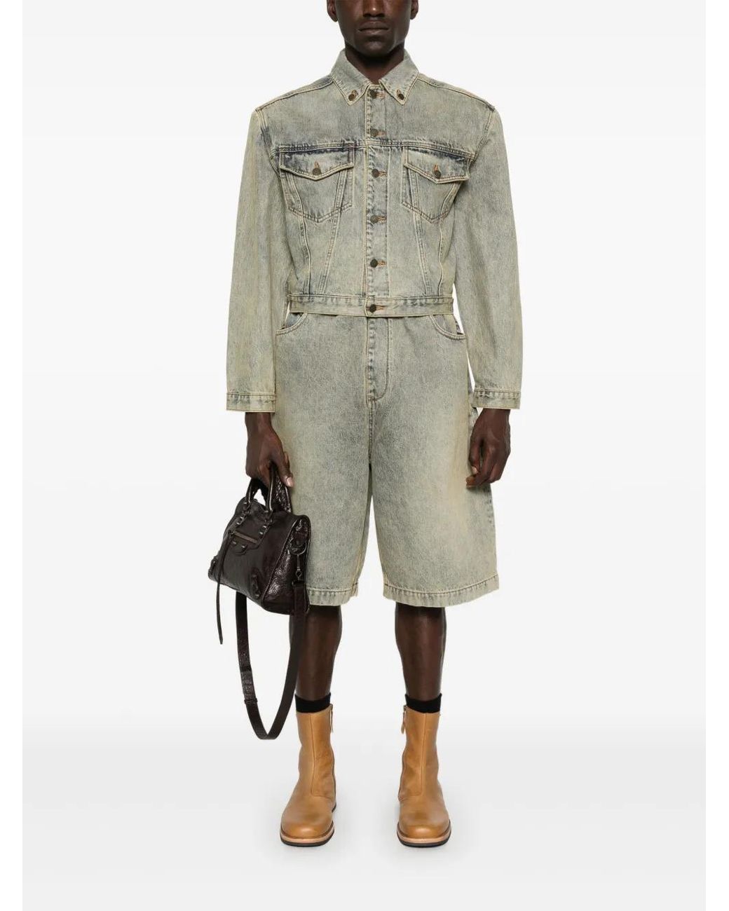 Entire studios Gray Spar Shorts